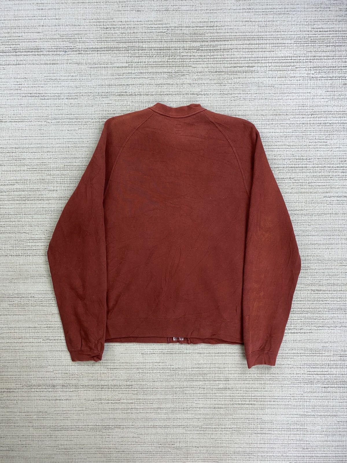 Japanese Brand Vintage Boston Nine Rust Red Zip-Up Front Pockets Jacket Size US M / EU 48-50 / 2 - 2 Thumbnail
