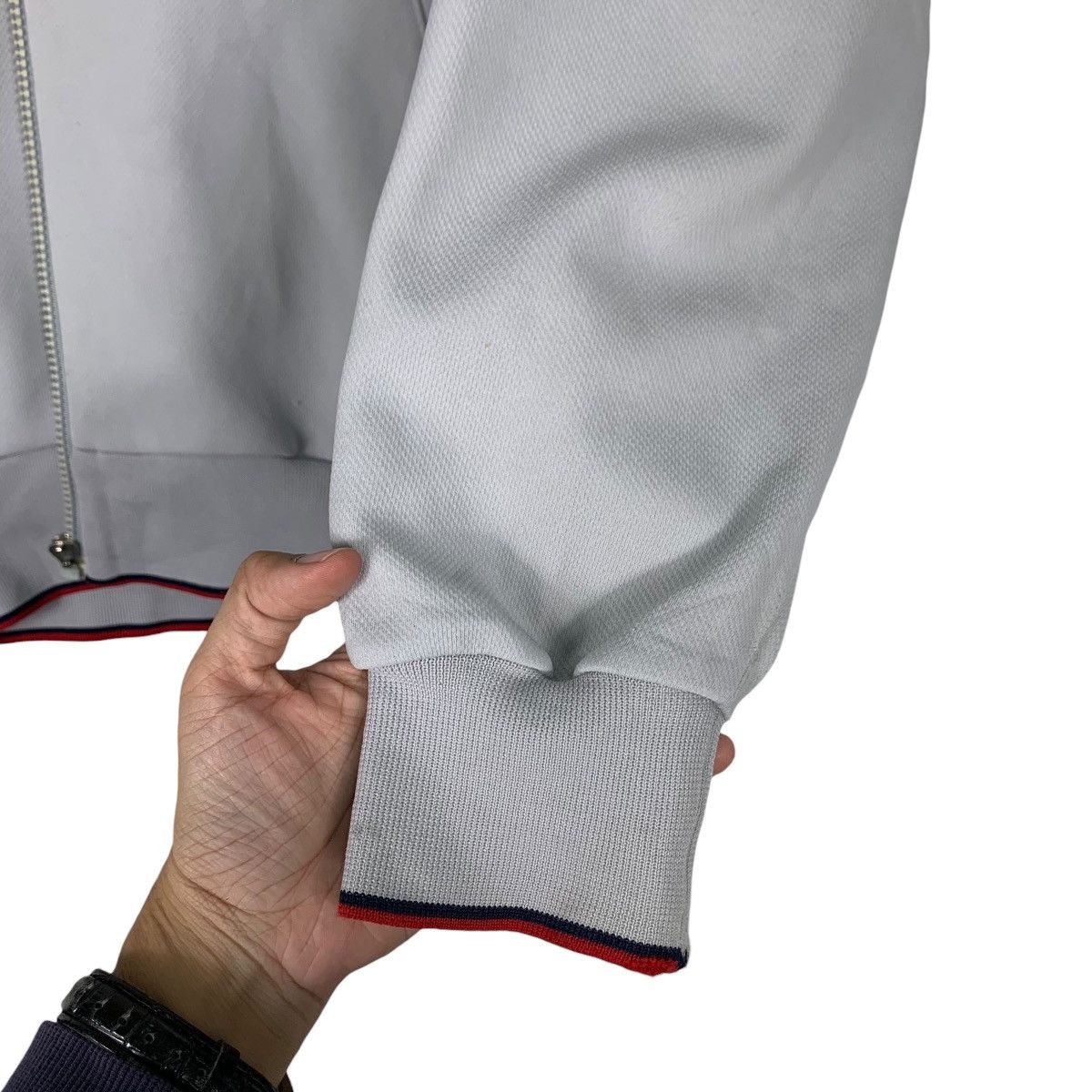 Adidas ADIDAS Trefoil Embroidery Small Logo Track Jacket #1274-C57 Size US M / EU 48-50 / 2 - 13 Thumbnail