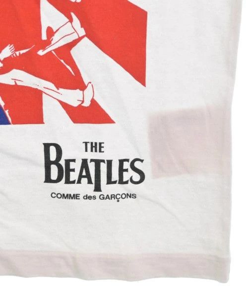 Comme des Garcons T-Shirts Flag Print Short Sleeve Crew Neck White Size US L / EU 52-54 / 3 - 6 Thumbnail