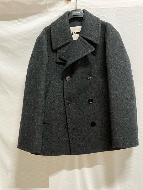 Jil Sander o1loc1c1124 Coat in Black Size M / US 6-8 / IT 42-44 - 1 Preview