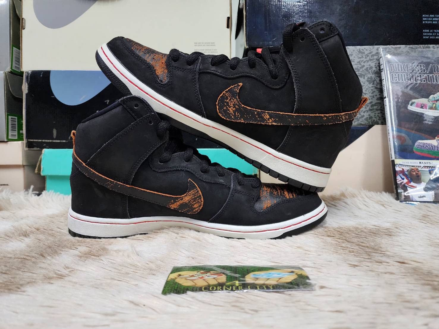 Nike Nike Sb Dunk High Distressed Leather Size US 10 / EU 43 - 6 Thumbnail