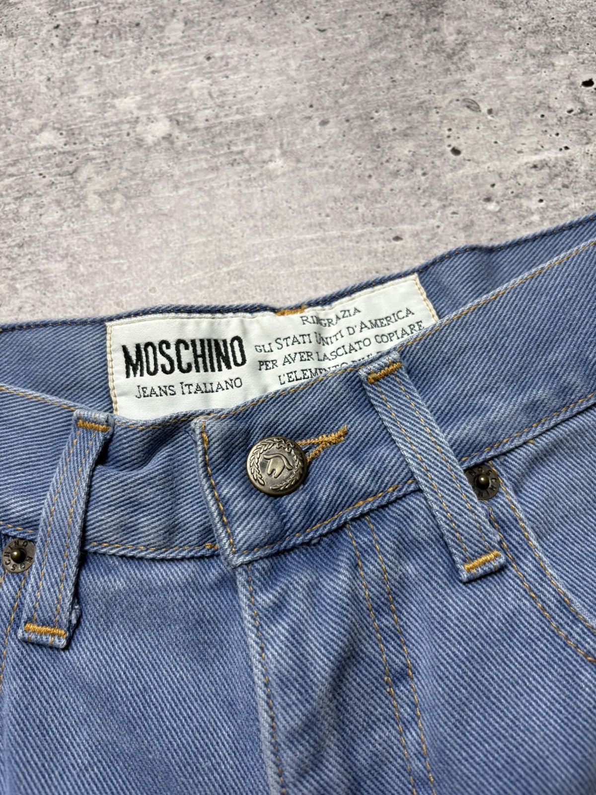 Moschino Moschino Vintage Baggy Shorts Size US 33 - 9 Thumbnail