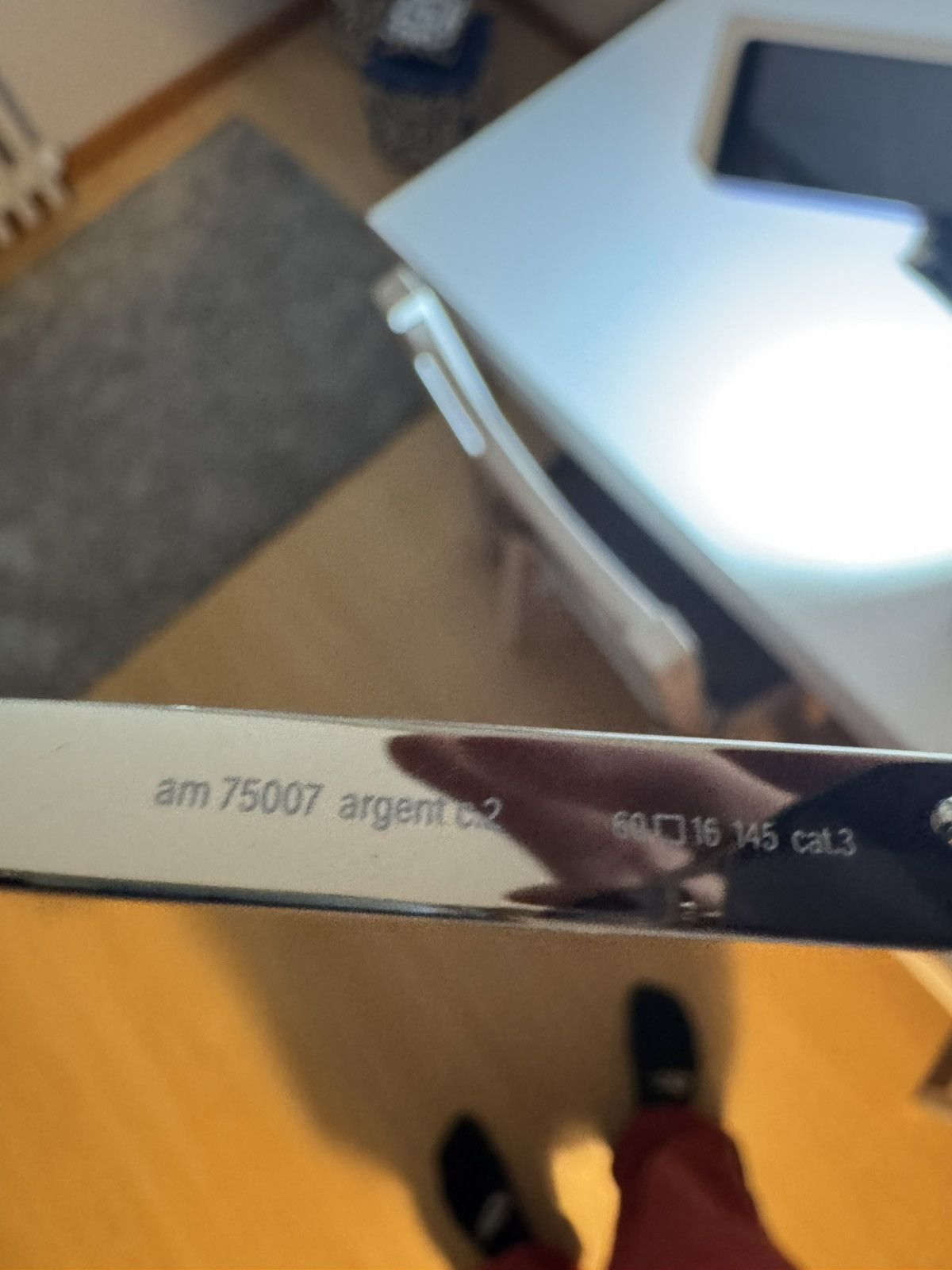 AMI Ami Paris Sunglasses 75007 Size ONE SIZE - 4 Thumbnail