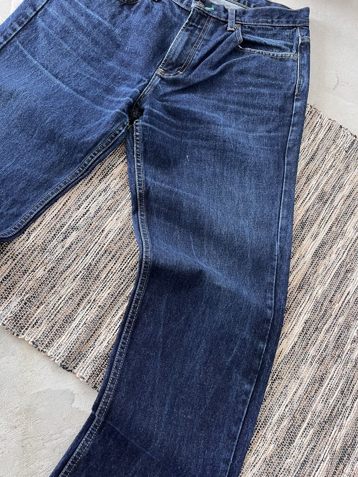 Tommy Hilfiger 00s Vintage Tommy Hilfiger Denim Jeans Navy Pants straigh Size US 34 / EU 50 - 6 Thumbnail