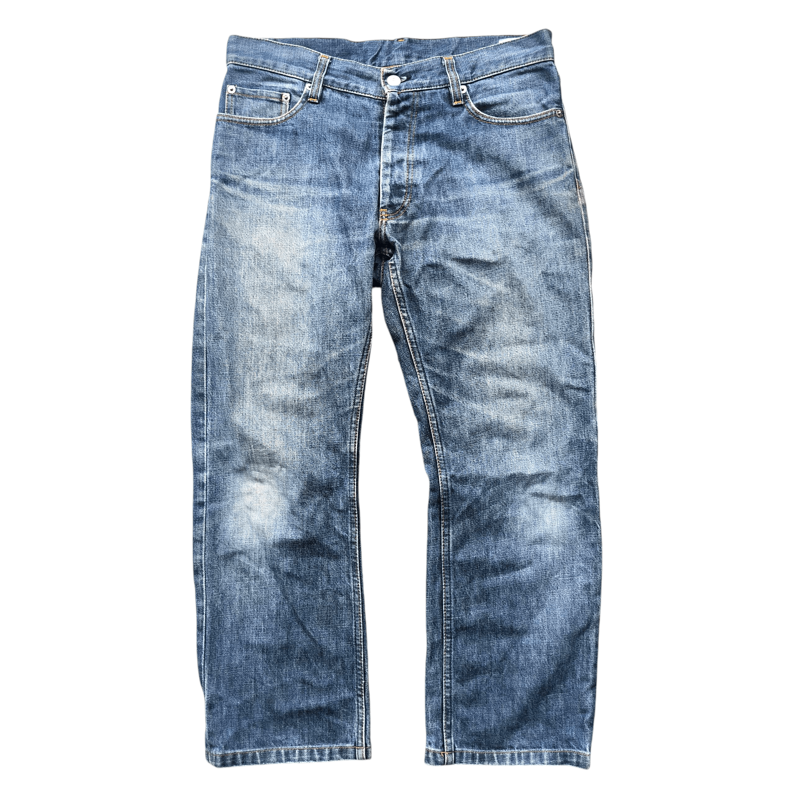 Helmut Lang Vintage 1990s Helmut Lang Denim Jeans Size US 30 / EU 46 - 1 Thumbnail