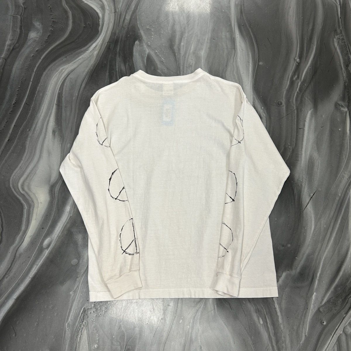 Saint Michael Saint Mxxxxxx Love Tee Peace Long Sleeve Size US M / EU 48-50 / 2 - 2 Thumbnail