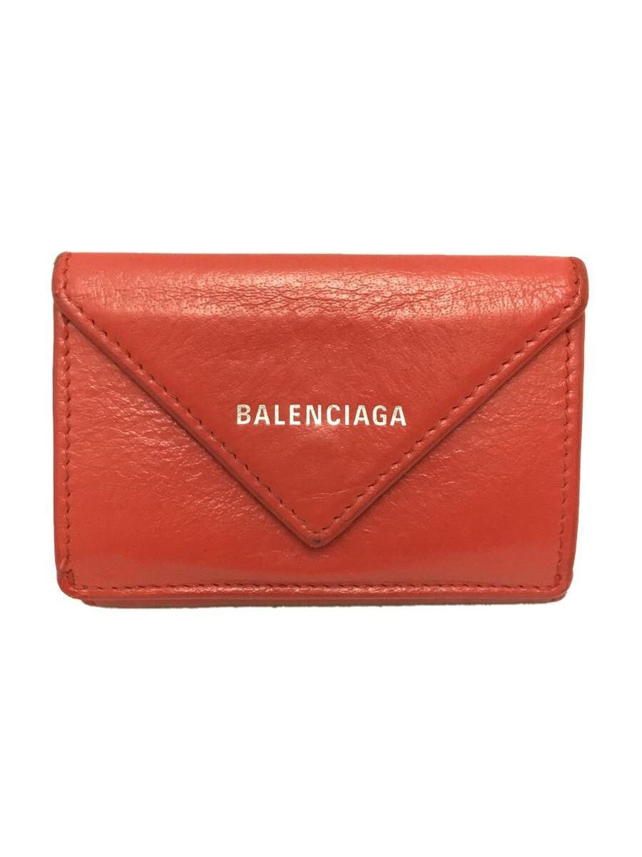 ★人気★ Balenciaga Papier Mini Wallet Red Balenciaga Balenciaga Antwerp Mini Wallet Strawberry