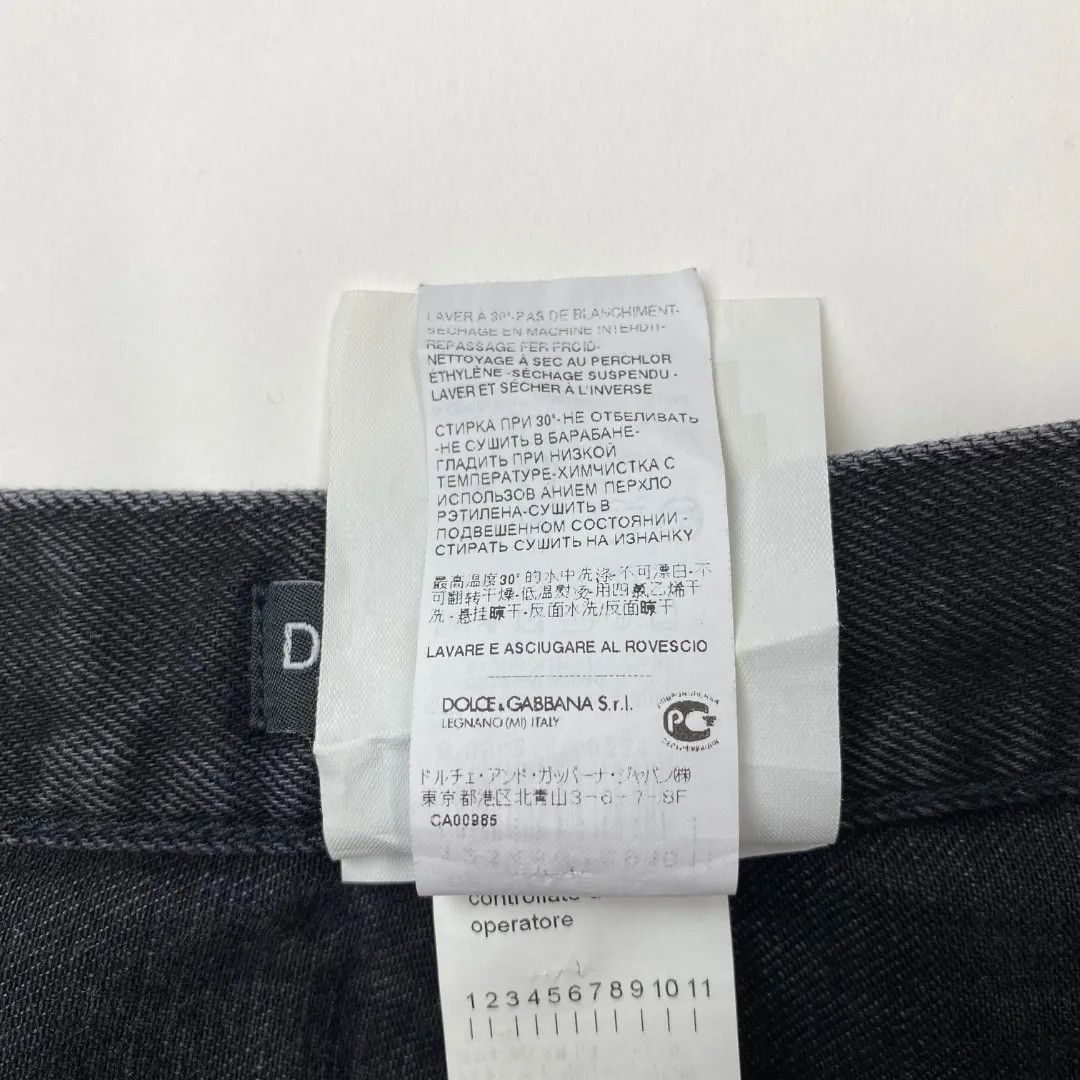 Dolce & Gabbana Dolce & Gabbana Black Jeans Size US 32 / EU 48 - 10 Thumbnail