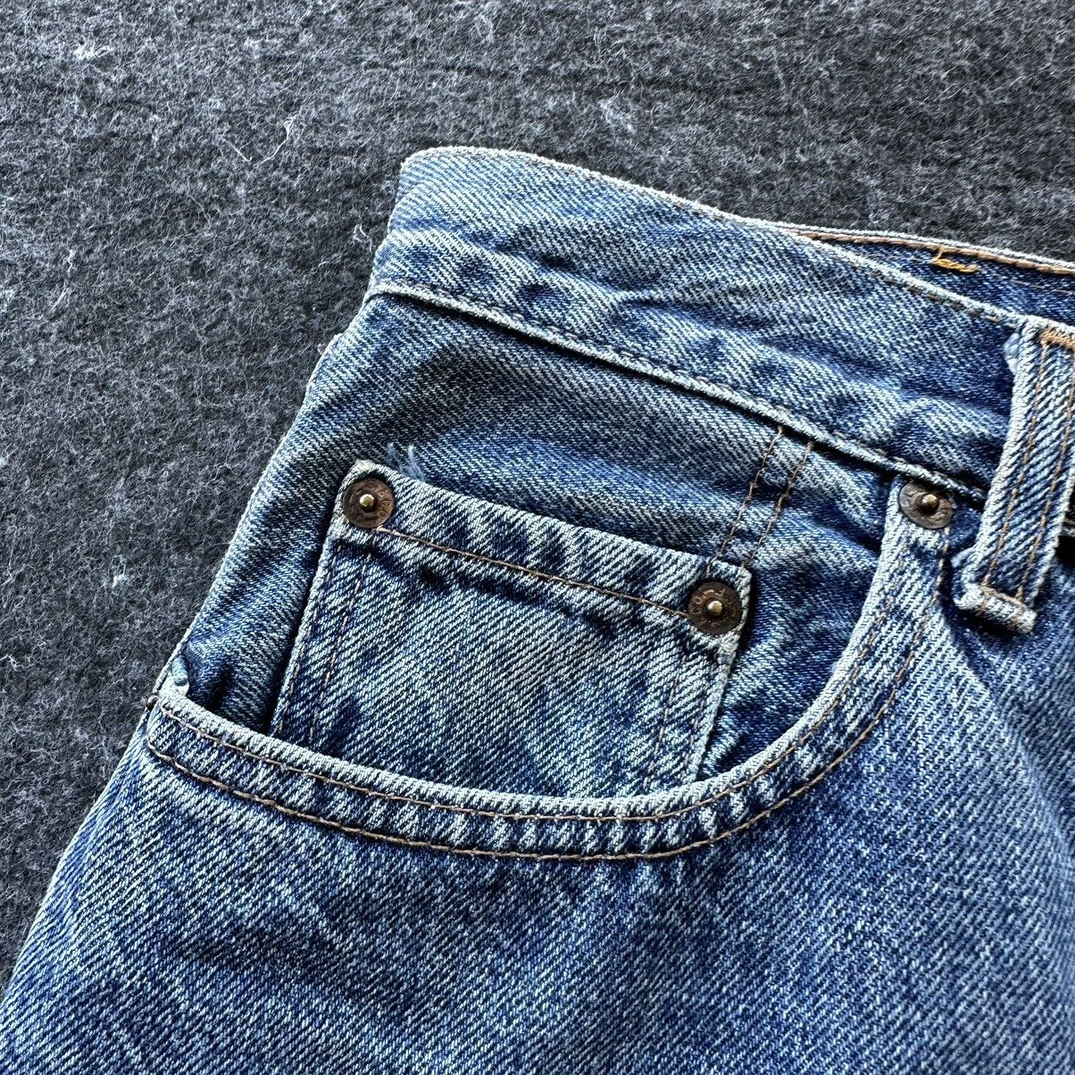 Levi's Vintage Levis 501 France Destroyed Denim 28x30 D633 Size US 28 / EU 44 - 13 Thumbnail