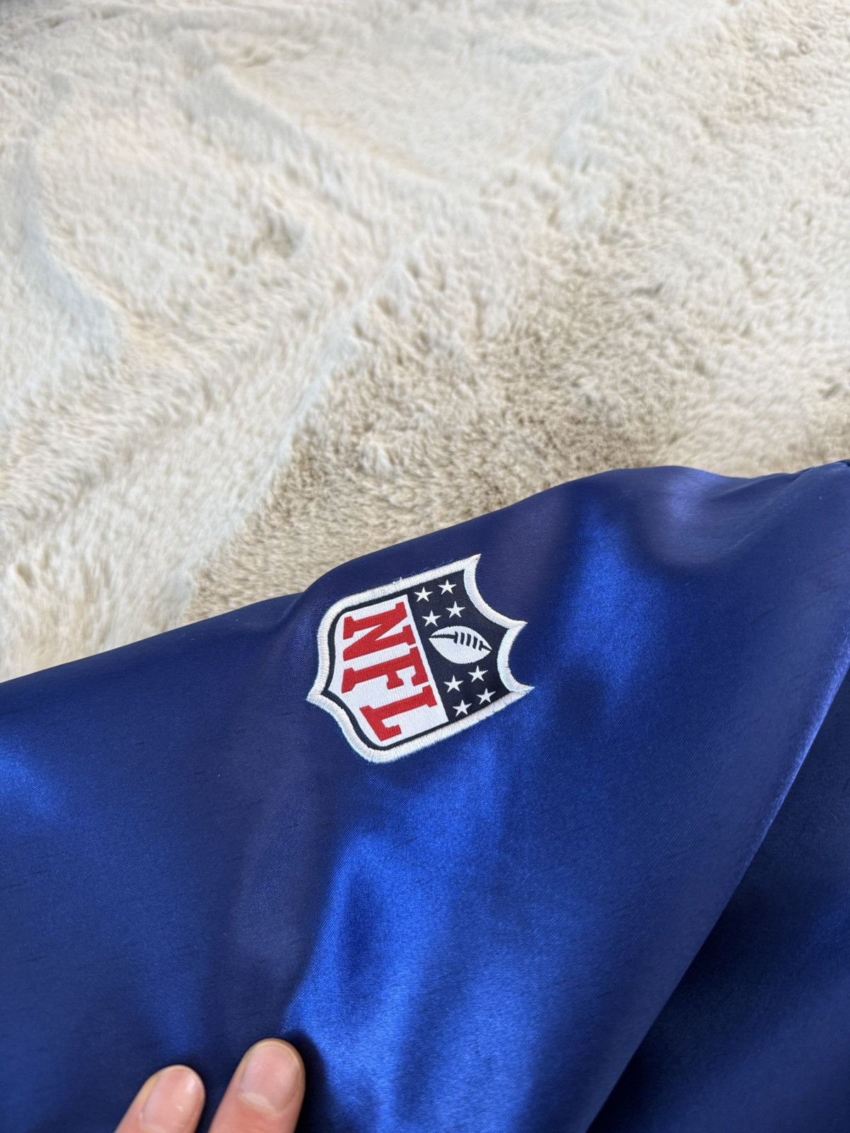 NFL × New Era New York Giants Satin NFL jacket by New Era Size US L / EU 52-54 / 3 - 4 Thumbnail