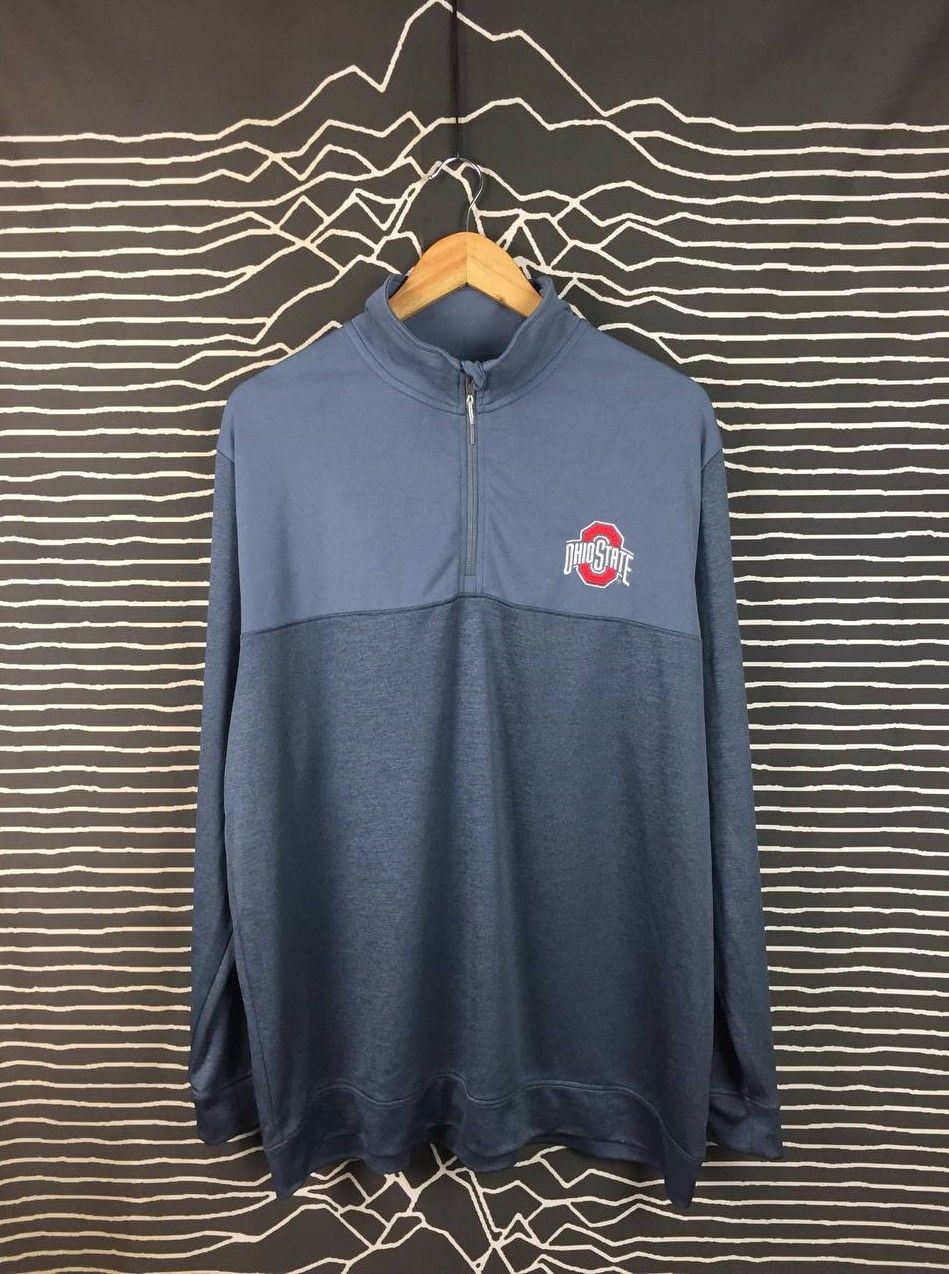 Champion Champion Ohio State Buckeyes Quarter-Zip Pullover Jacket Size US XL / EU 56 / 4 - 2 Thumbnail