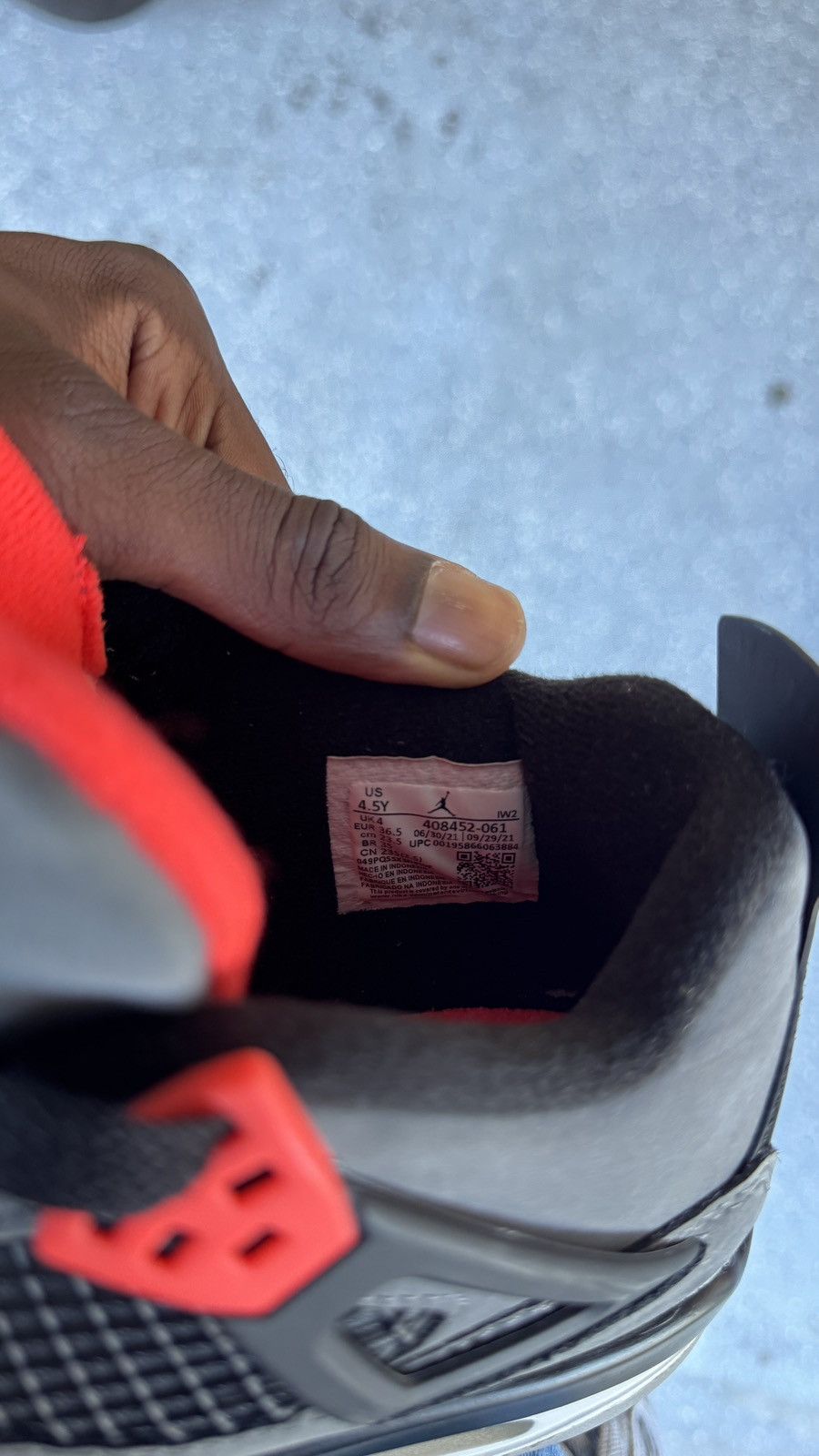 Jordan Brand Air jordan 4 Size US 5 / EU 37 - 6 Thumbnail