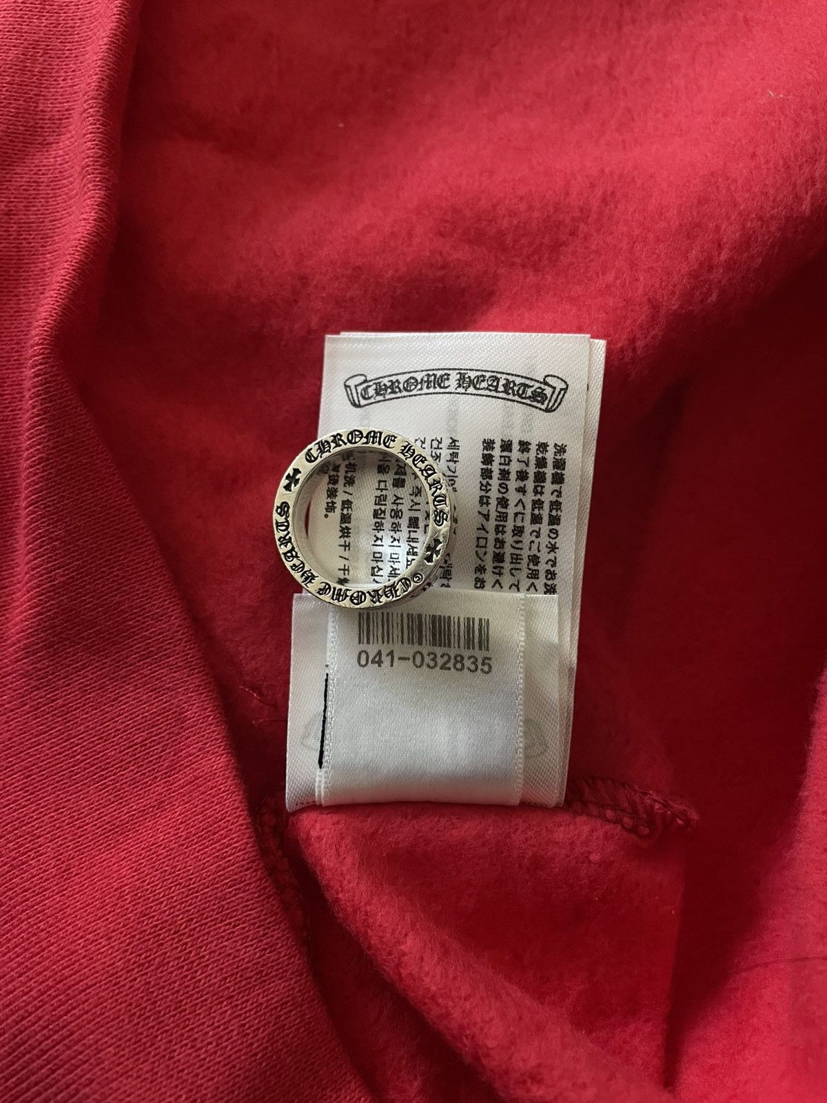 Chrome Hearts Chrome Hearts Red Hoodie Size US S / EU 44-46 / 1 - 12 Thumbnail