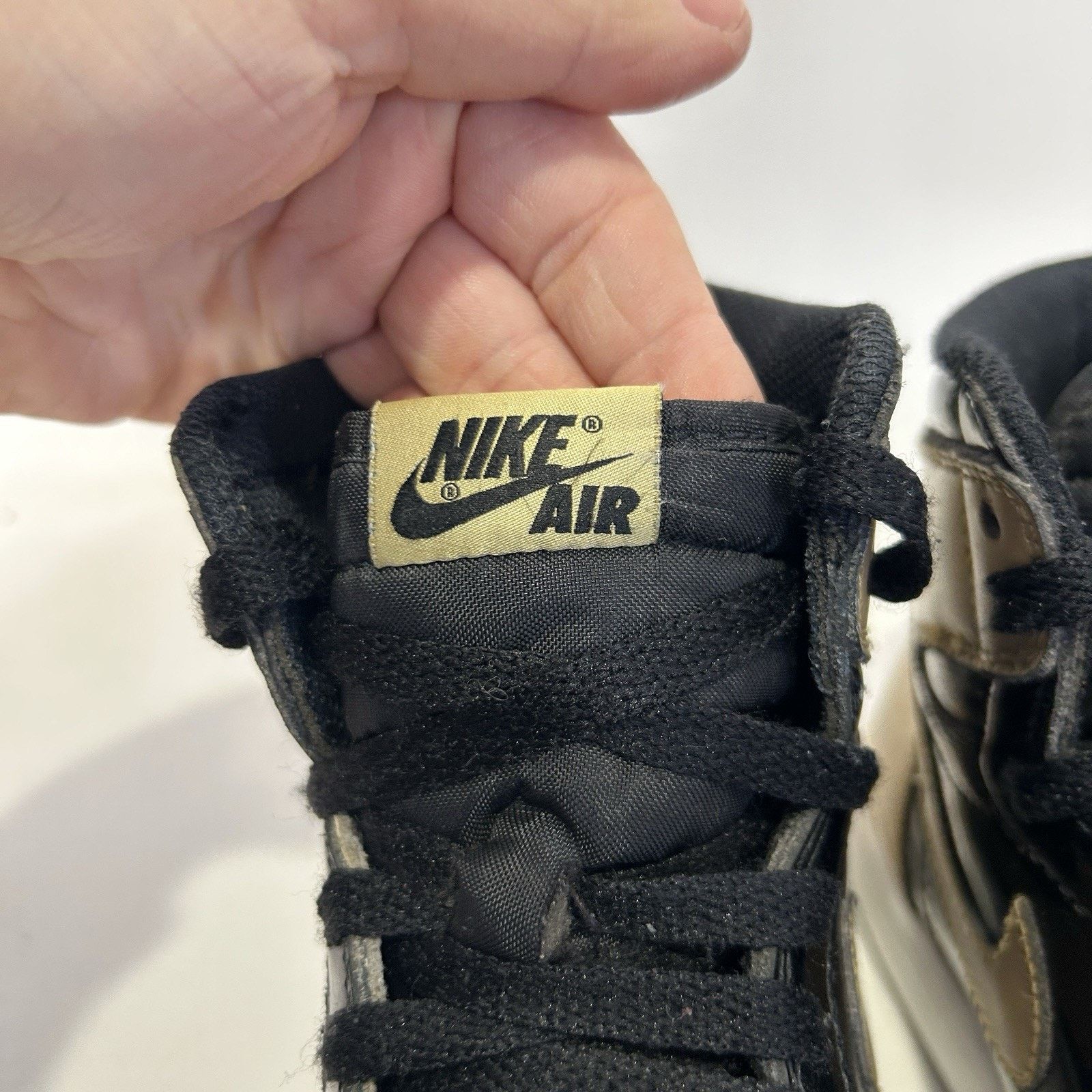 Jordan Brand Nike Air Jordan 1 Retro OG NRG High “Gold Toe” Size US 8.5 / EU 41-42 - 10 Thumbnail