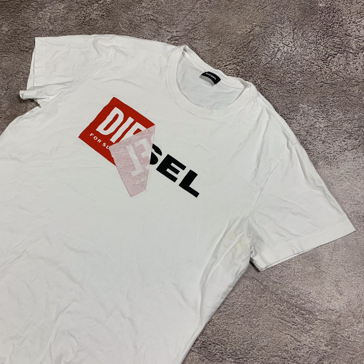 Diesel VINTAGE Y2K DIESEL LOGO TEE STREETWEAR CASUAL Size US M / EU 48-50 / 2 - 4 Thumbnail