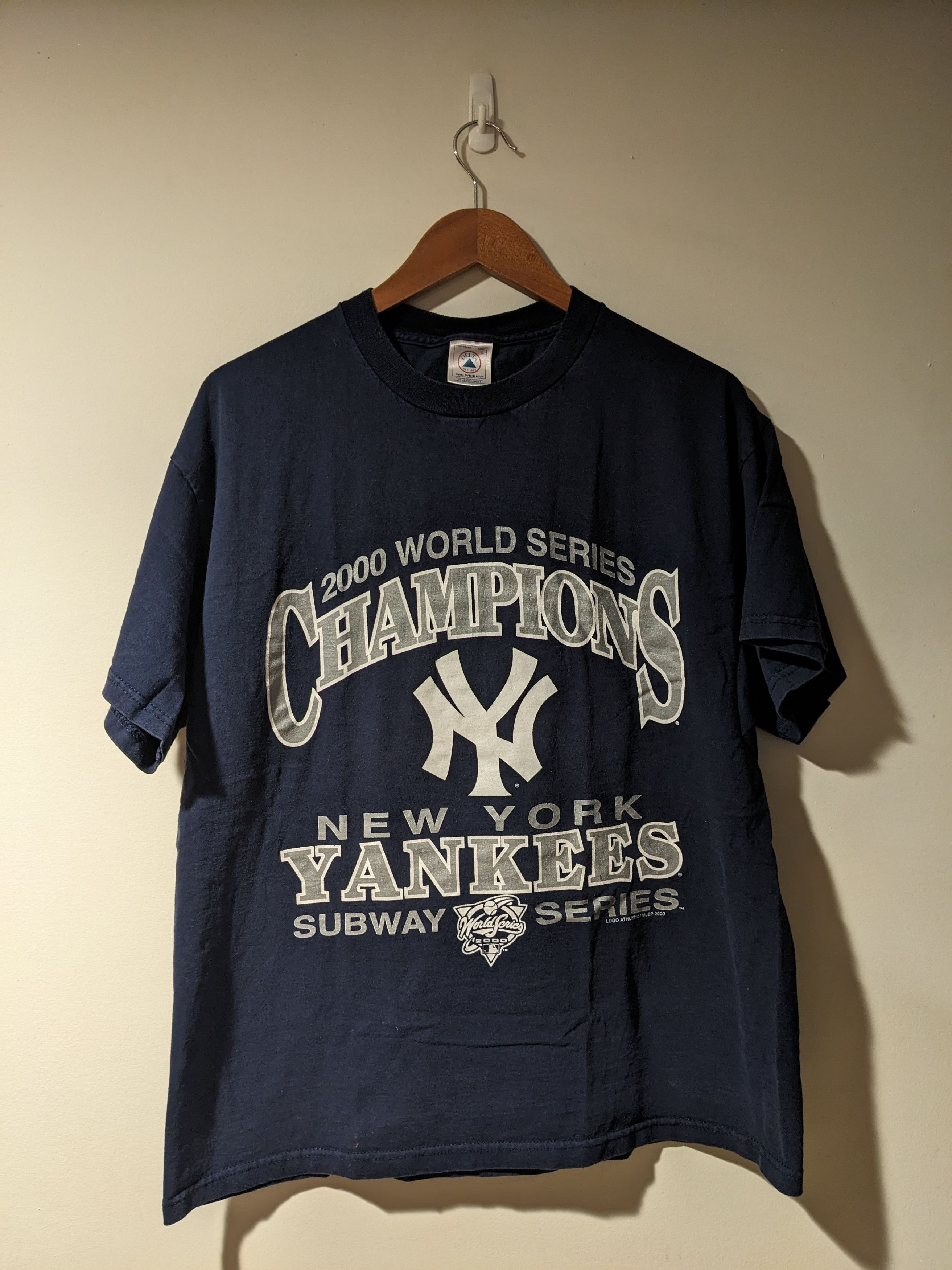 MLB × Vintage Vintage 2000 New York Yankees World Series Champion T-Shirt Size US L / EU 52-54 / 3 - 1 Thumbnail