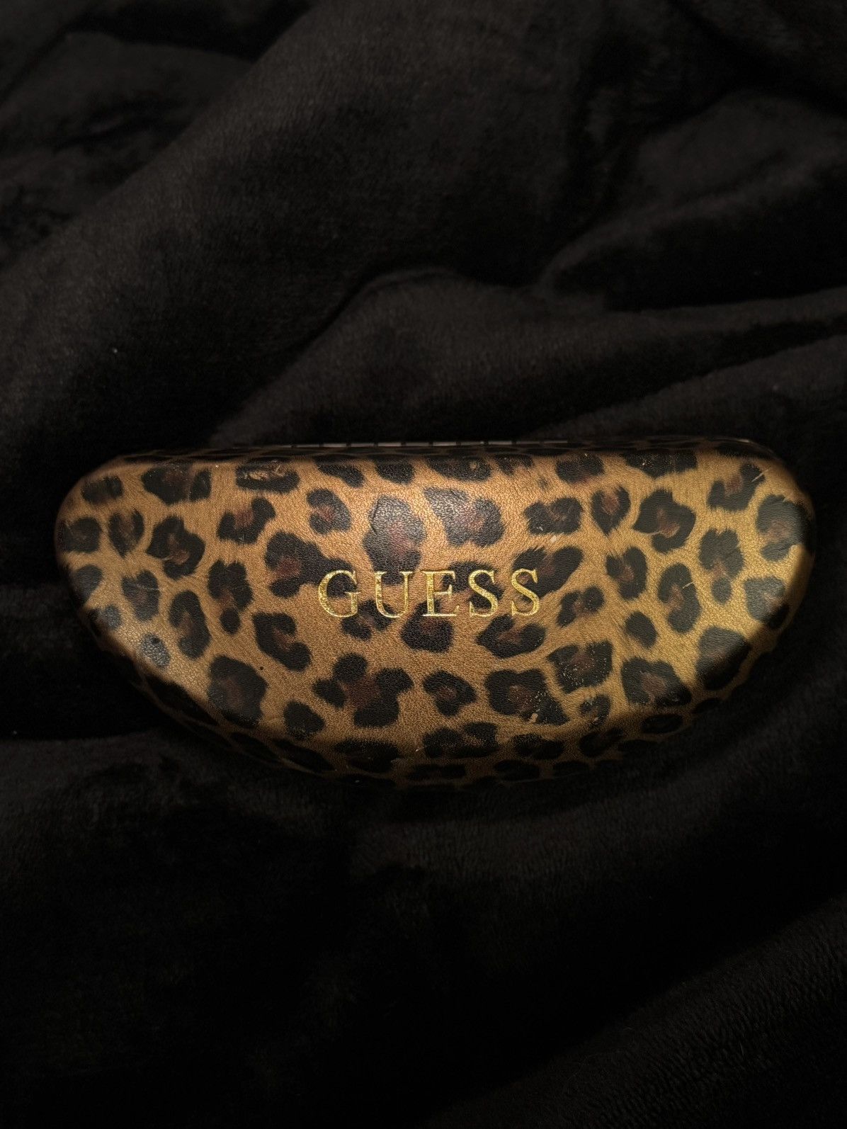 Guess Vintage Y2k Guess animal print glasses case Size ONE SIZE - 1 Thumbnail