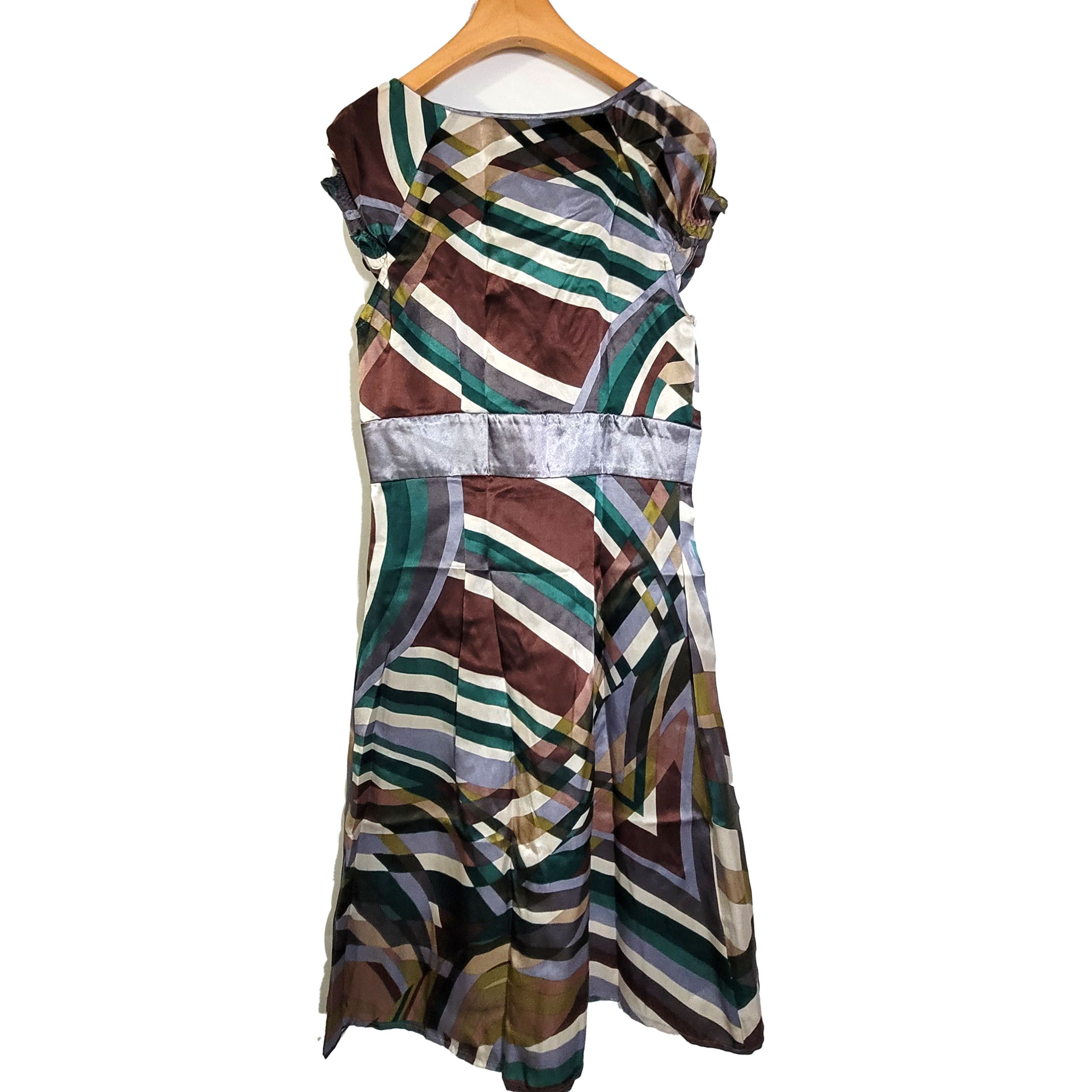 Other Women's 100% Silk Size XS Sleeveless Dress Tank SBC494 Size S / US 4 / IT 40 - 1 Thumbnail