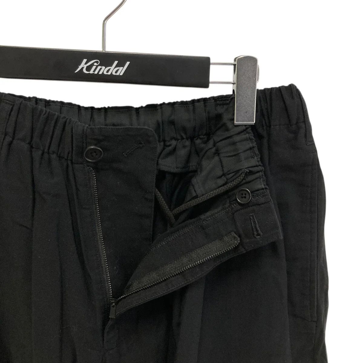 Yohji Yamamoto BLACK Scandal Yohji Yamamoto/ twill gather easy pants Size US 31 - 3 Thumbnail