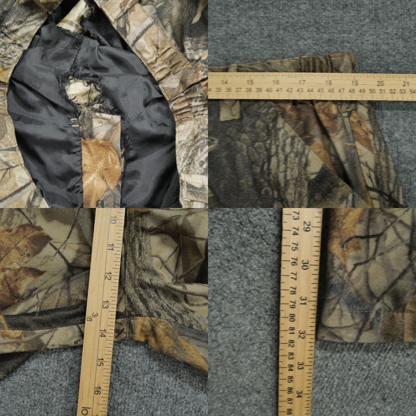 Vintage VINTAGE RedHead Woolrich Camouflage Pants Mens XL Green Brown Quilt Lined Hunting Hardwoods Cargo Outdoor Pockets Lined 32 In Inseam Mens Size US 38 / EU 54 - 8 Thumbnail