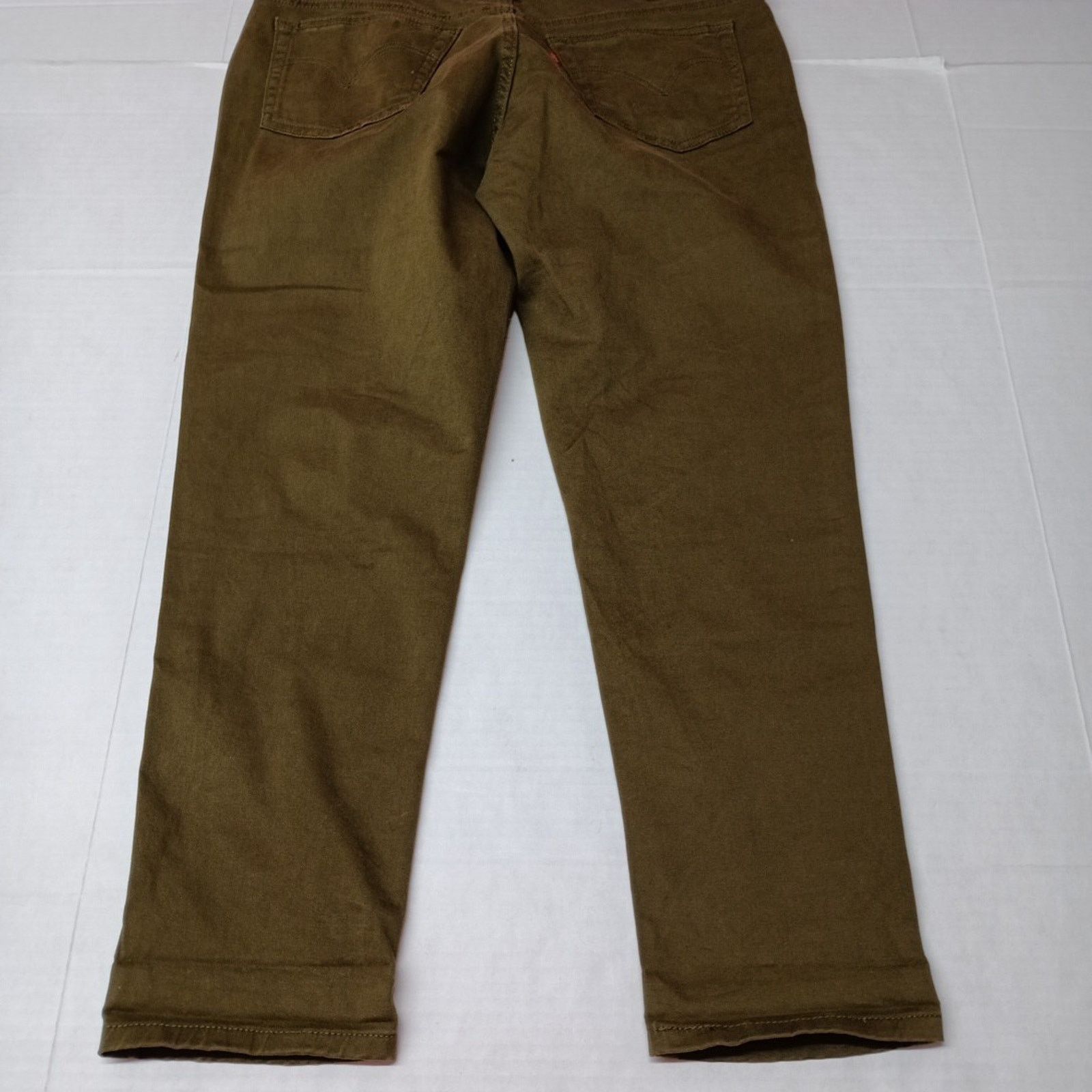 Levi's Levi's Women Tapered Leg Boyfriend Jeans Size 12 31x27 Green Size 31" - 7 Thumbnail