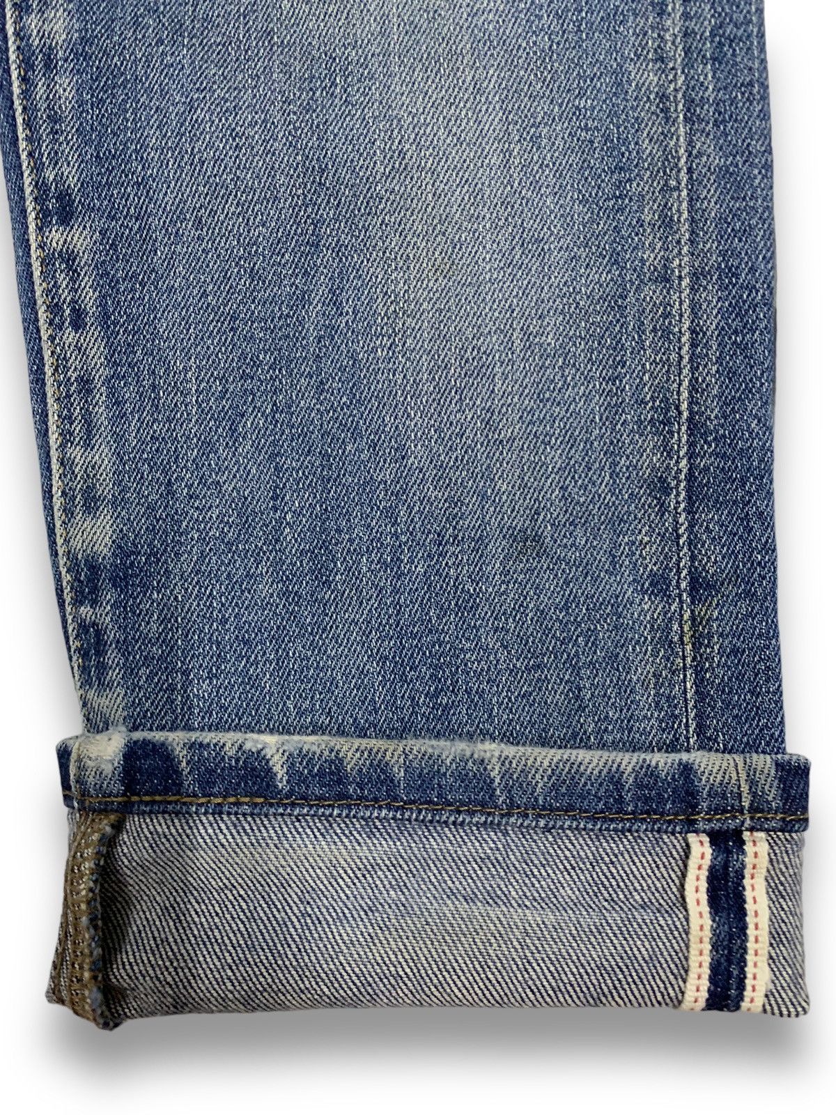 Uniqlo Vintage Uniqlo Selvedge Dirty Mud Washed Distressed Jeans Size US 30 / EU 46 - 11 Thumbnail