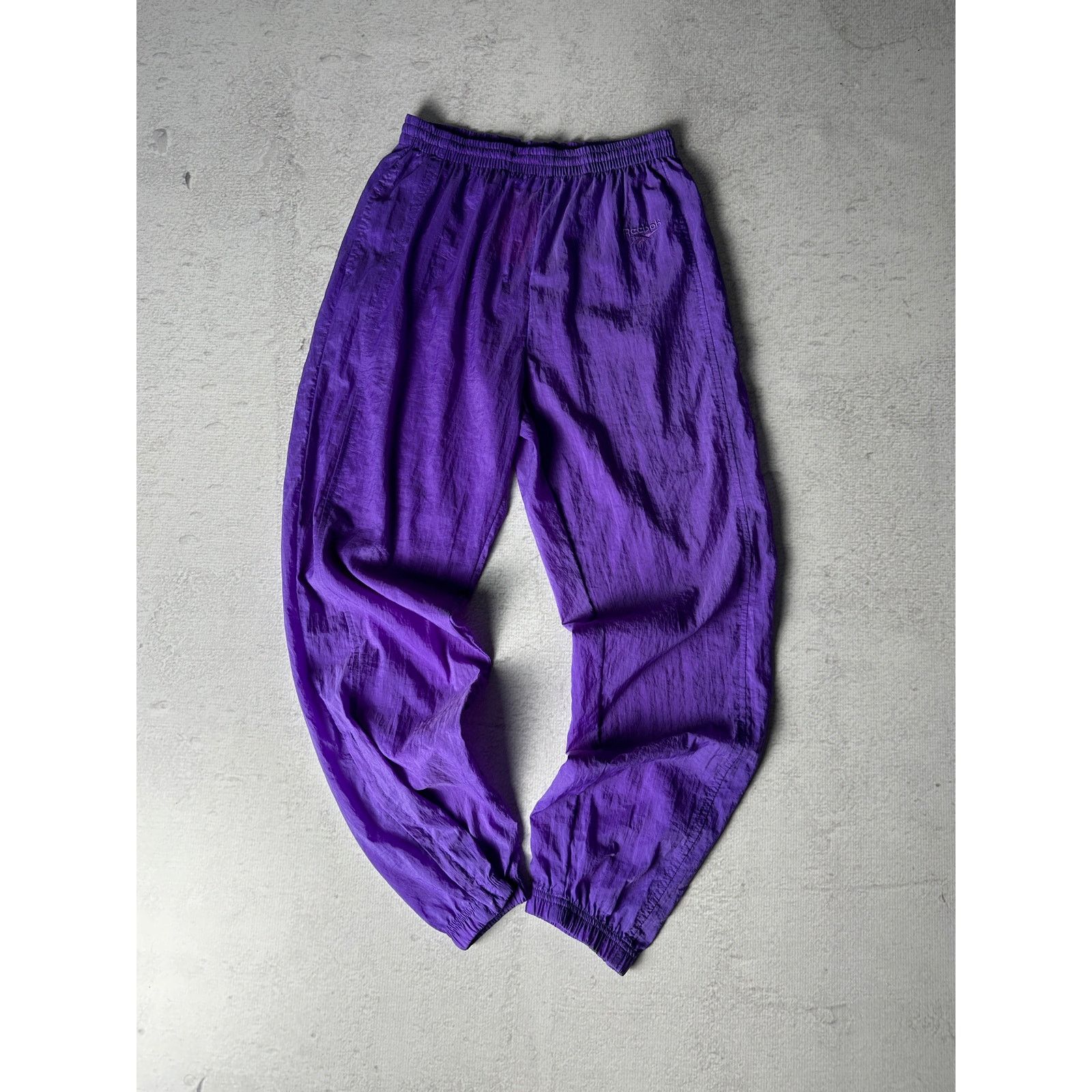 Reebok Vintage Reebok Cuffed Track Pants - Women's Small Size 30" / US 8 / IT 44 - 1 Thumbnail