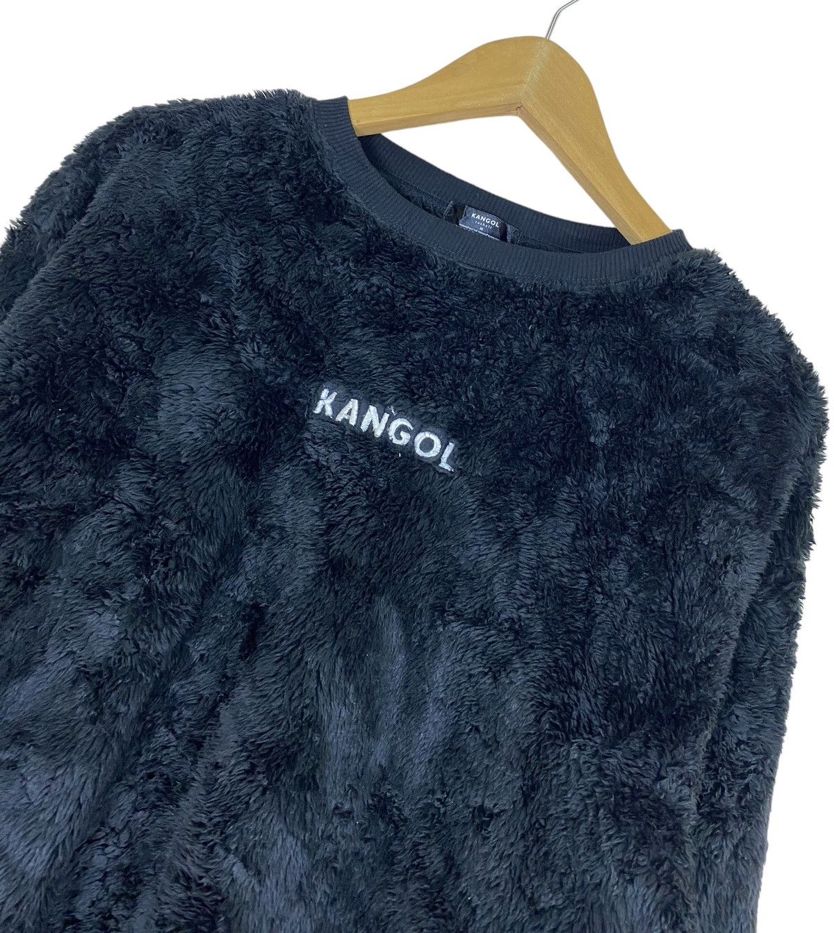 Kangol Kangol Big Spellout Sherpa Sweater Size US M / EU 48-50 / 2 - 4 Thumbnail