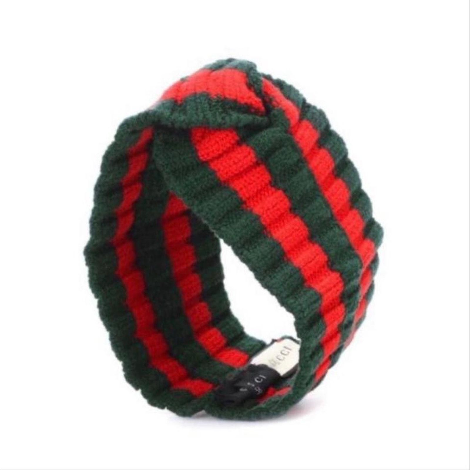 Gucci twist web stripe knitted headband Size ONE SIZE - 1 Thumbnail