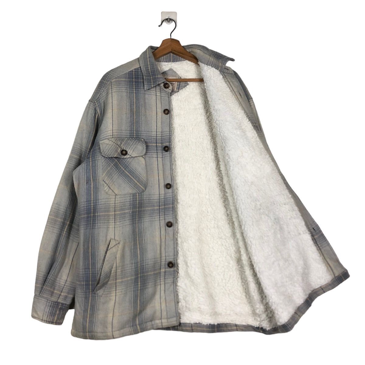 Flannel 📌VINTAGE FLANNEL SHIRT JACKET WORKER SEA HOP ISSEY MIYAKE Size US L / EU 52-54 / 3 - 15 Thumbnail