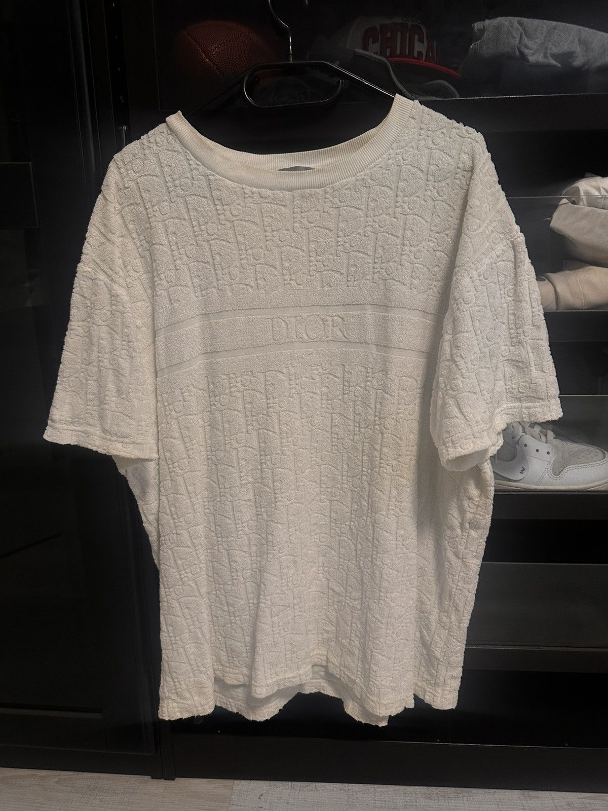 Dior Dior Oblique Towel Shirt Size L Size US L / EU 52-54 / 3 - 1 Thumbnail