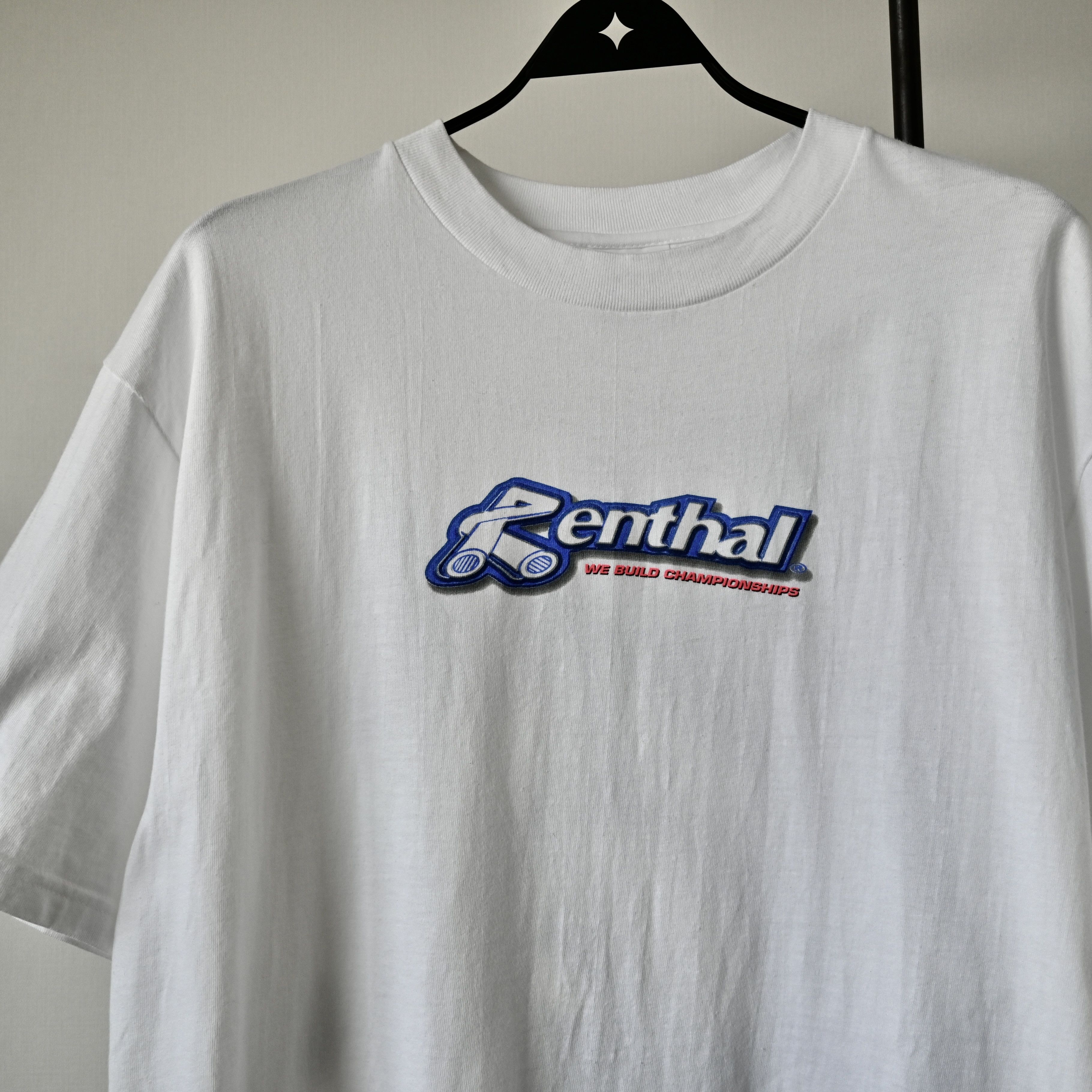 Other Vintage 1998 Renthal x Ricky CarMichael racing t-shirt Size US L / EU 52-54 / 3 - 4 Thumbnail