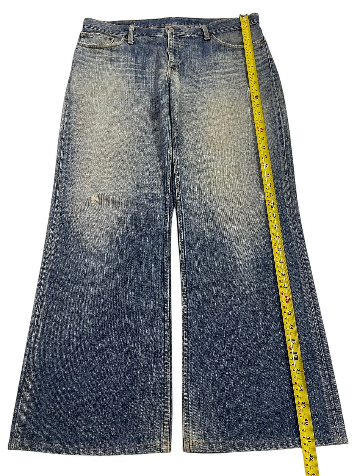 Levi's Vintage 90s Levis Blue Faded Wash Style Baggy Jeans Size US 38 / EU 54 - 13 Thumbnail