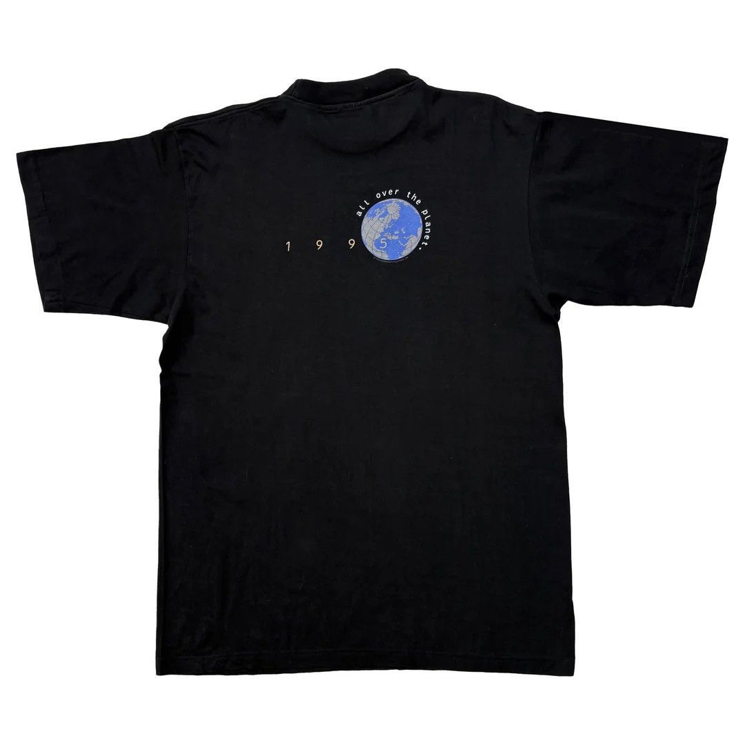 Band Tees Janet Jackson 1995 90s Vintage All Over Planet Band T-Shirt Size US XL / EU 56 / 4 - 2 Thumbnail