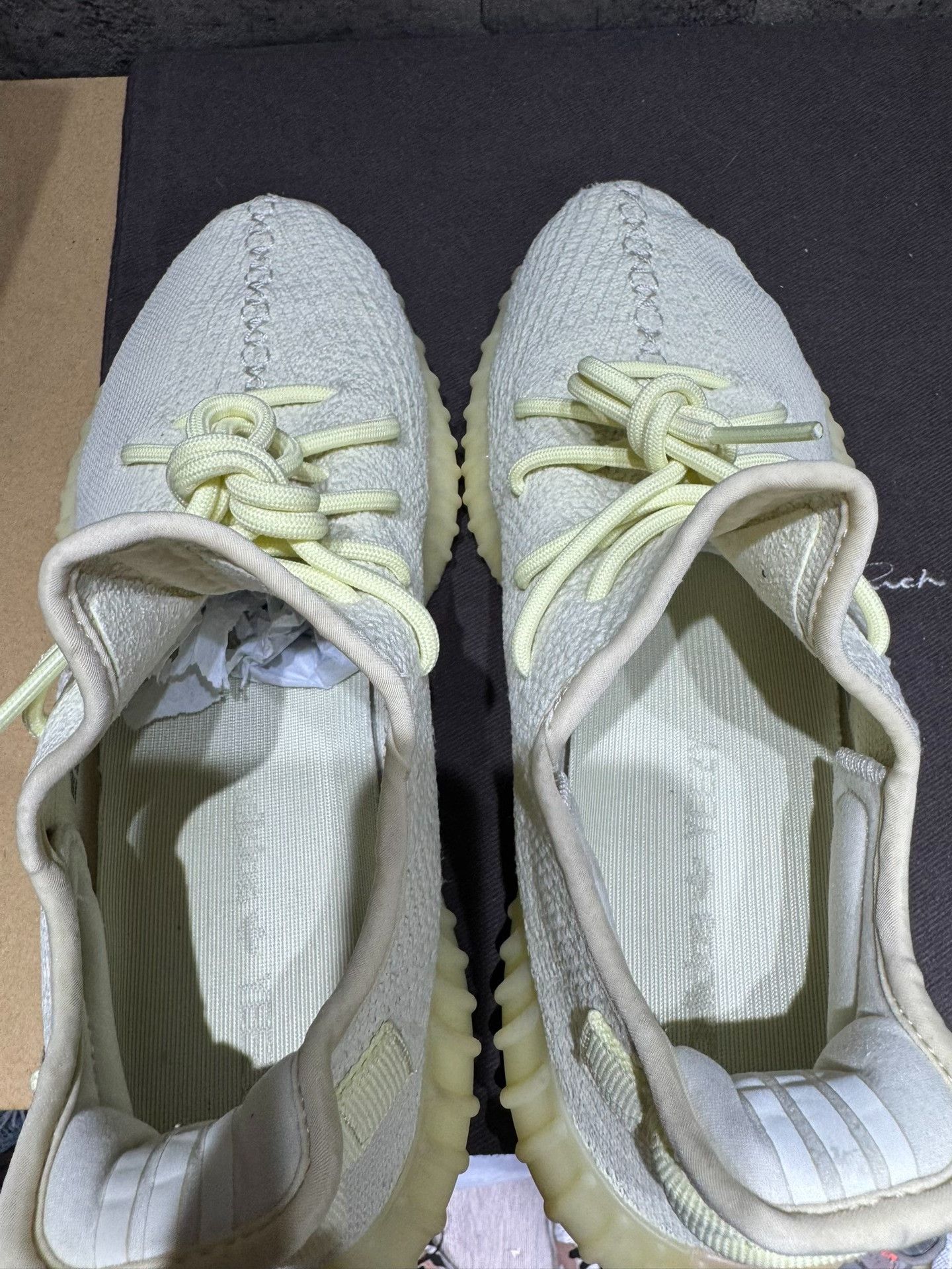 Adidas Adidas YEEZY350 Yellow Lowtop Sneakers 9.5 Men Size US 9.5 / EU 42-43 - 1 Thumbnail
