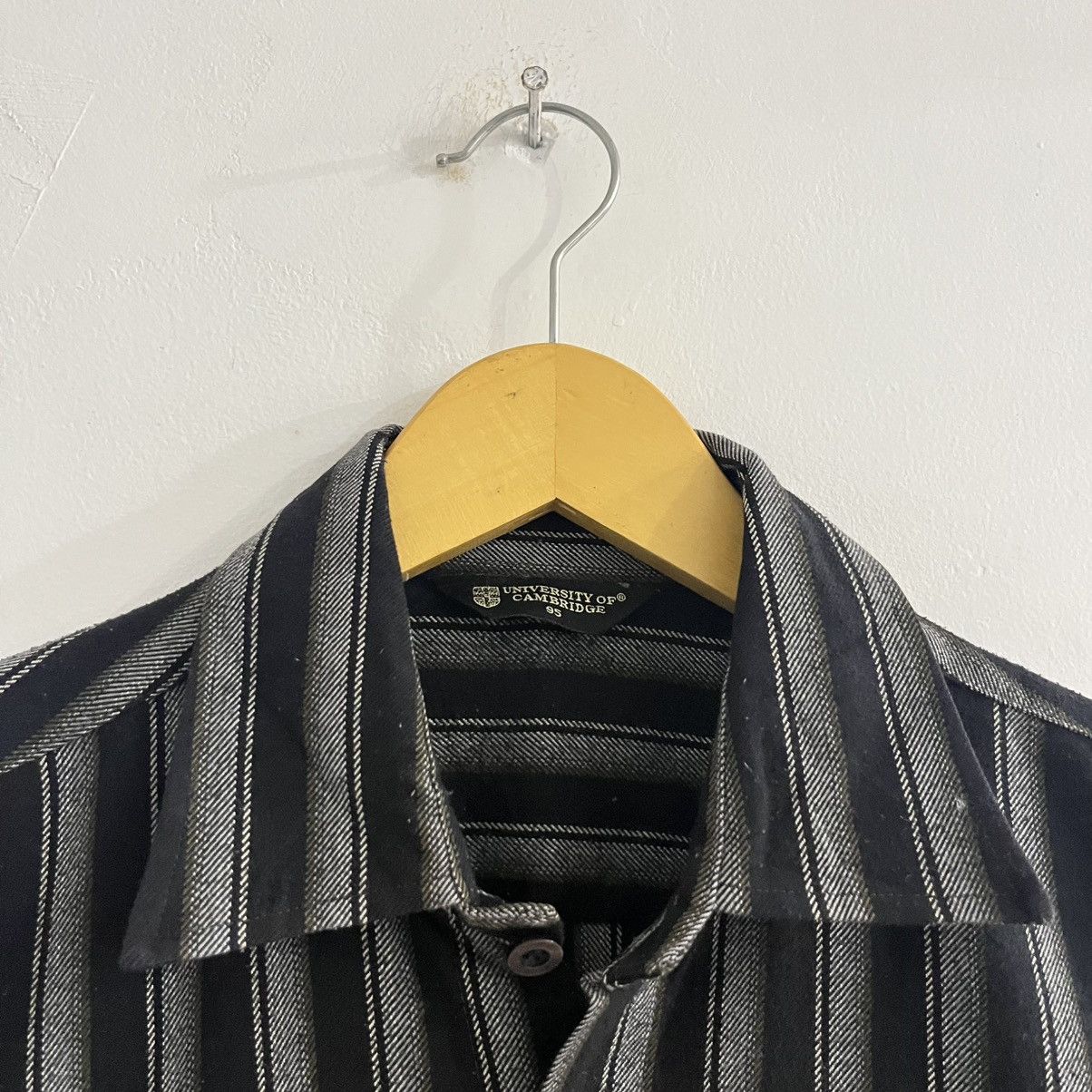 Japanese Brand Univ Of Cambridge - Striped LS Button Up Shirt Size US M / EU 48-50 / 2 - 4 Thumbnail