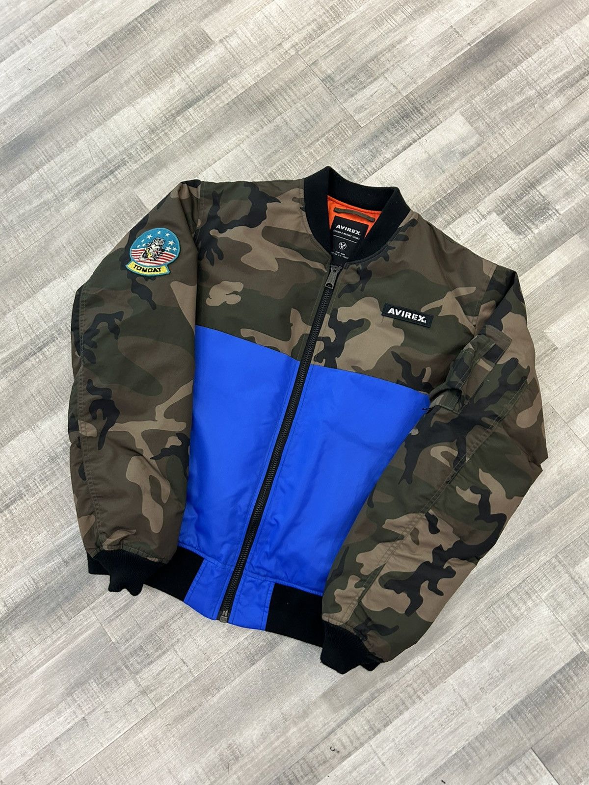 Avirex Avirex MA-1 Bomber Jacket Size US XXL / EU 58 / 5 - 1 Thumbnail