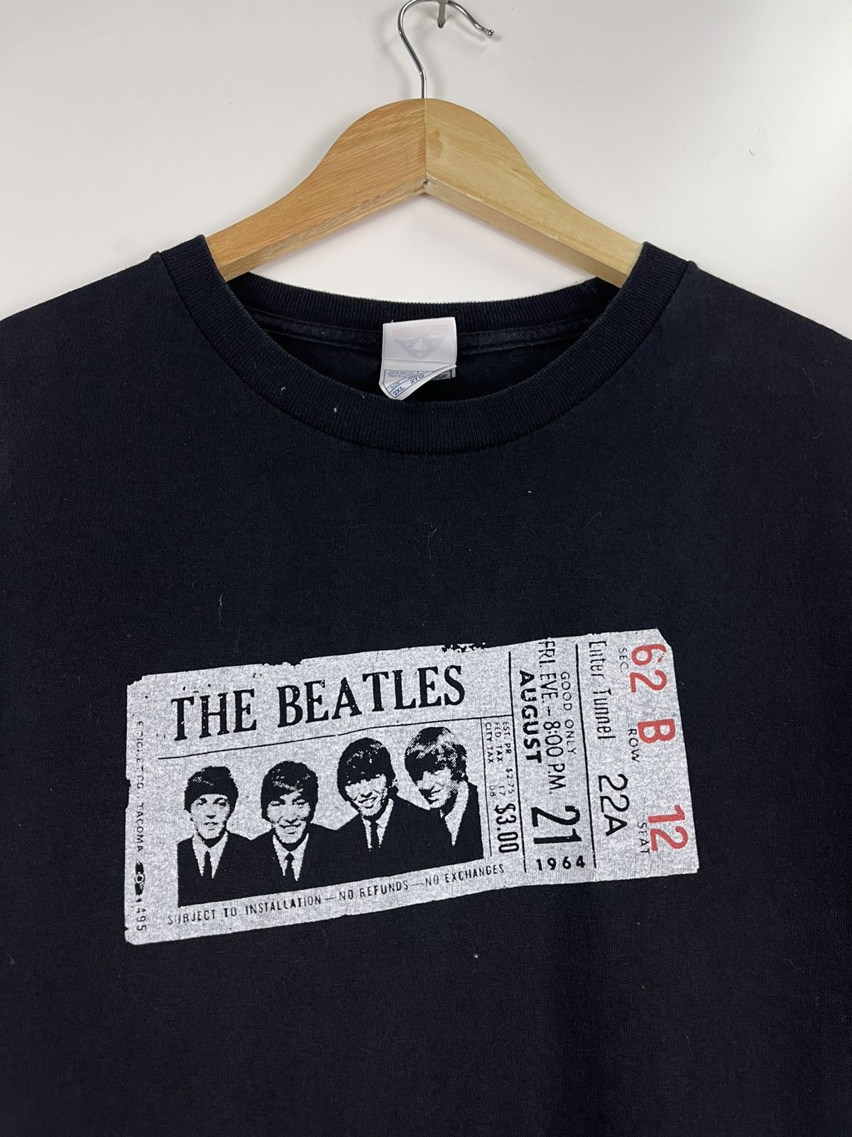 Band Tees Vintage The Beatles Promo Tee sleeveless Size US XXL / EU 58 / 5 - 7 Thumbnail