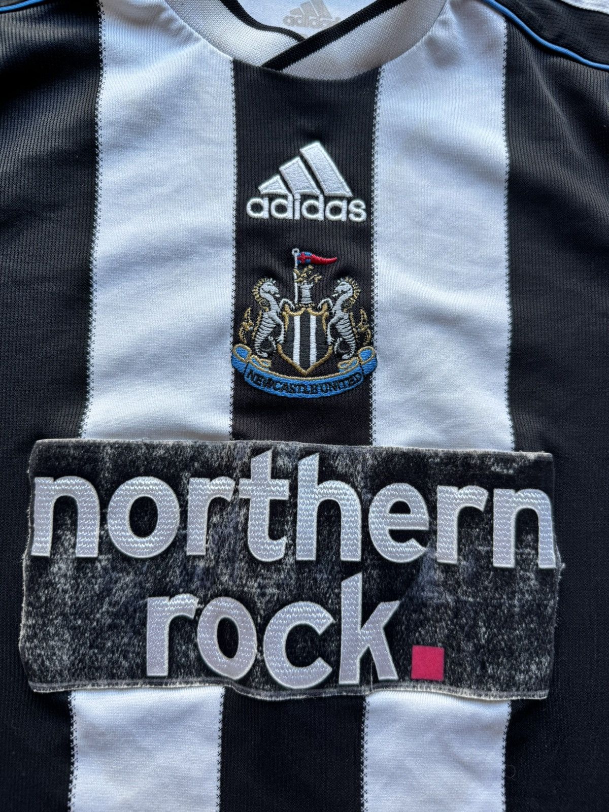 Newcastle United Football Shirt Adidas Soccer Vtg