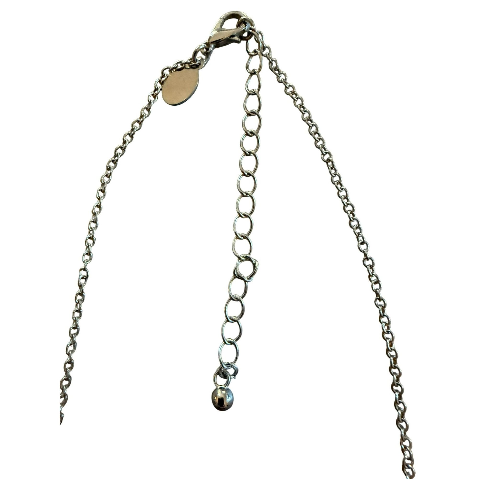 American Eagle Outfitters American Eagle Outfitters Silver-Tone Triple Triangle Pendan Size ONE SIZE - 3 Thumbnail