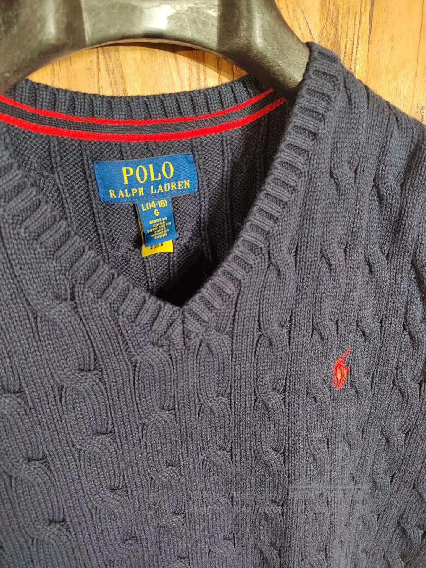Polo Ralph Lauren Polo Ralph Lauren Cable Knit Vest. Size US L / EU 52-54 / 3 - 3 Thumbnail