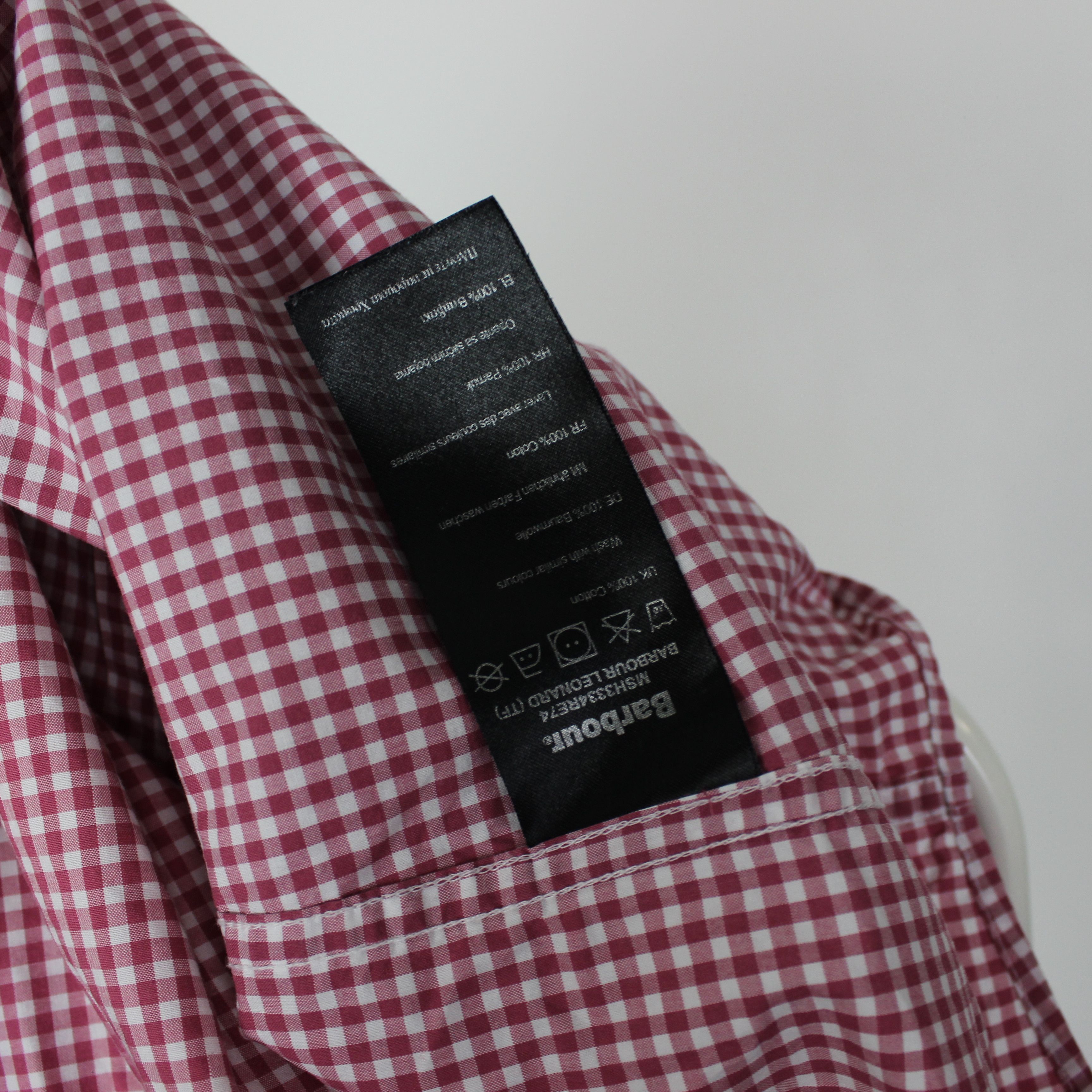 Barbour Barbour shirt men cotton red L Size US L / EU 52-54 / 3 - 8 Thumbnail