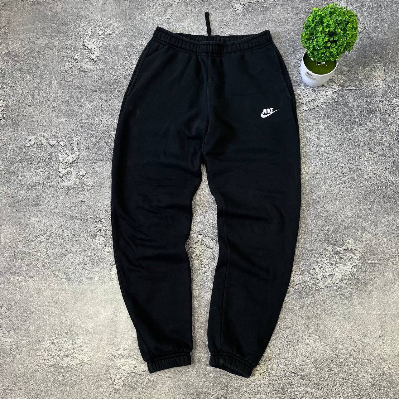 Nike Vintage Nike Black Drill Baggy Sweatpants Jogger Pants Size US 33 - 14 Thumbnail