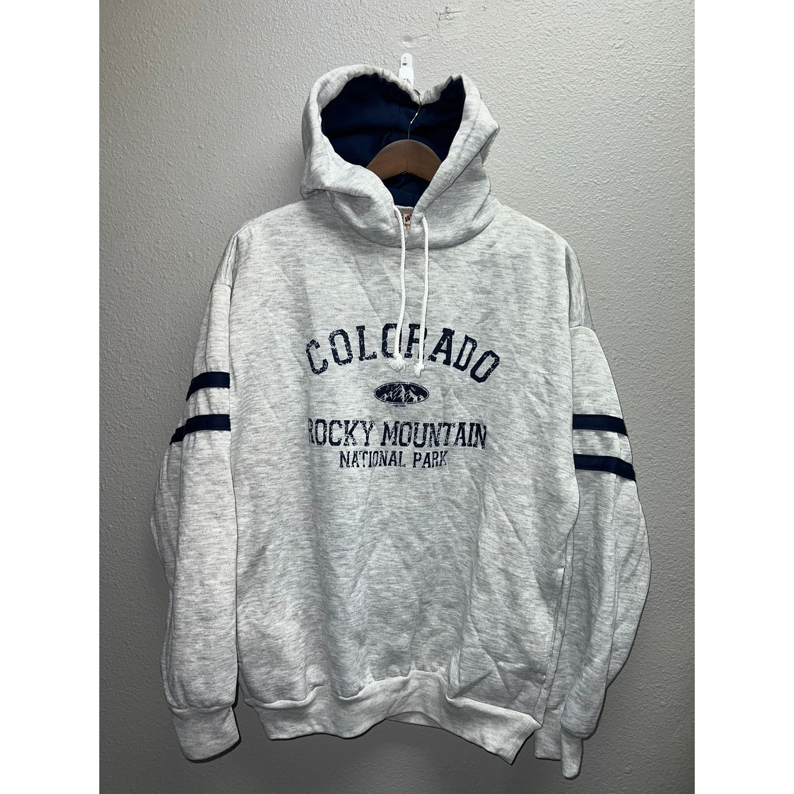 Vintage Vintage Rocky Mountain National Park Hoodie Gray VTG 90s L Size US L / EU 52-54 / 3 - 1 Thumbnail