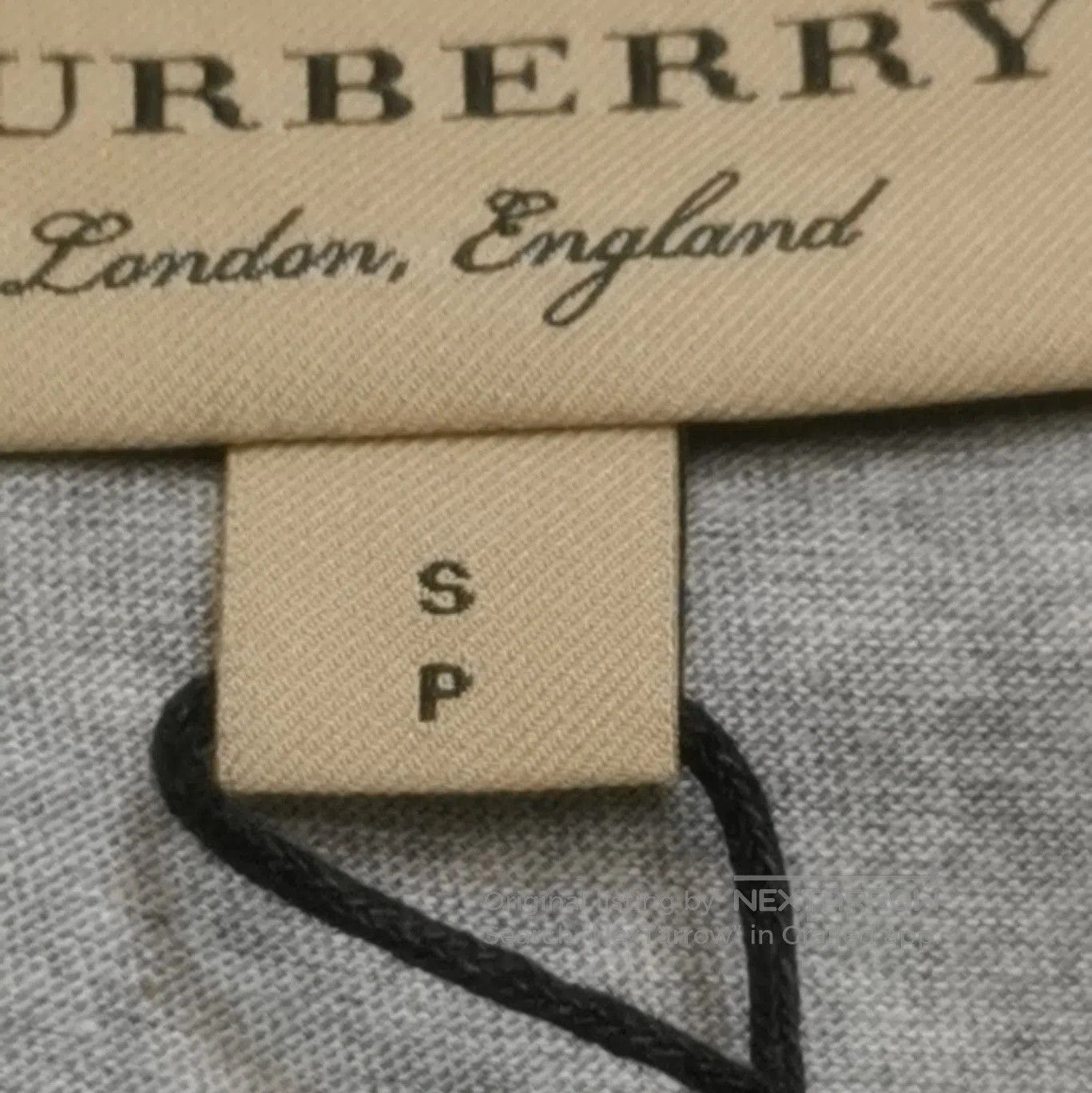 Burberry Burberry Cotton Logo Crew Neck T. Size US S / EU 44-46 / 1 - 6 Thumbnail