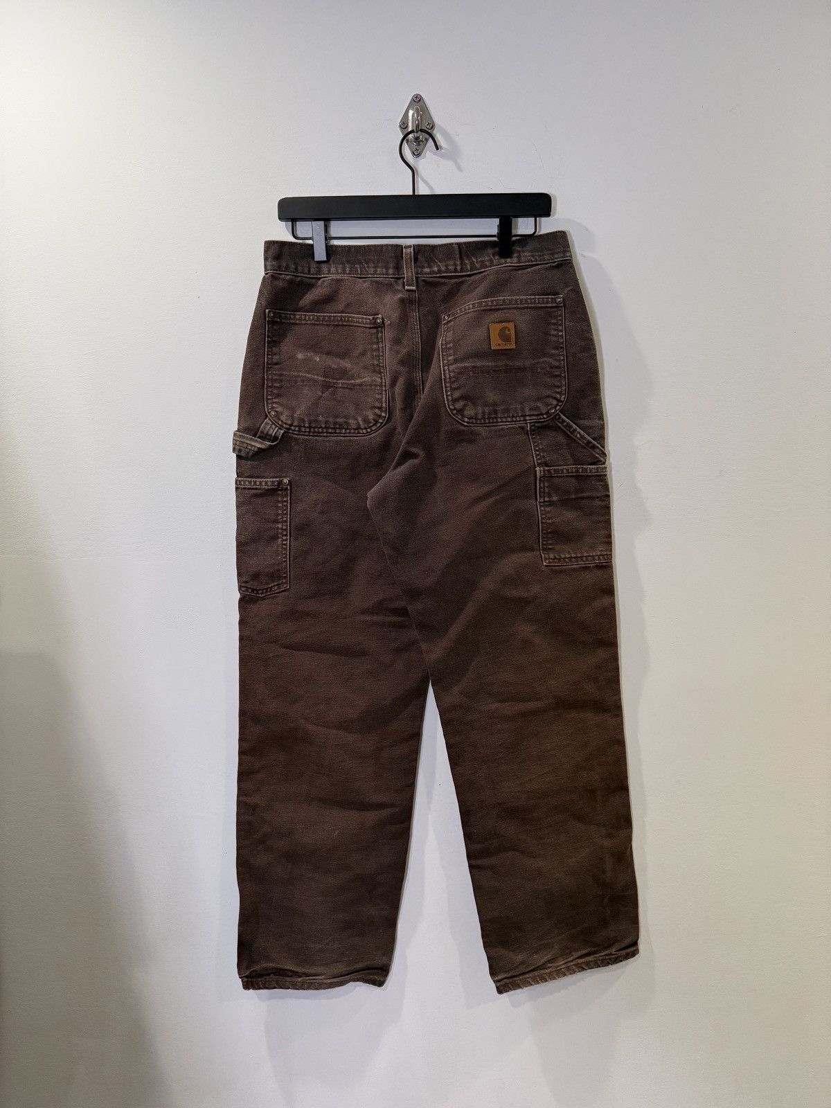 Carhartt Vintage Carhartt B136 Double Knee Work Pants Distressed Size US 31 - 2 Thumbnail