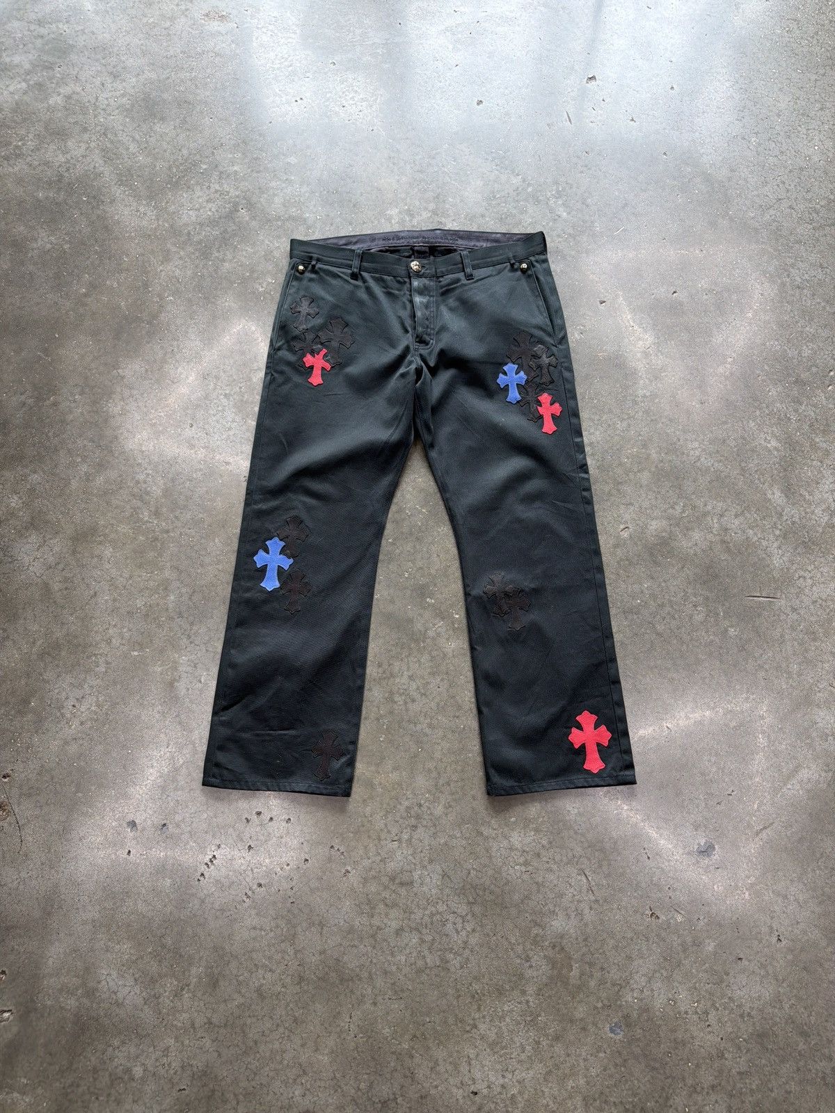 Chrome Hearts Chrome Hearts Spider-Man Patch Chino Pants sz 38 Size US 38 / EU 54 - 1 Thumbnail