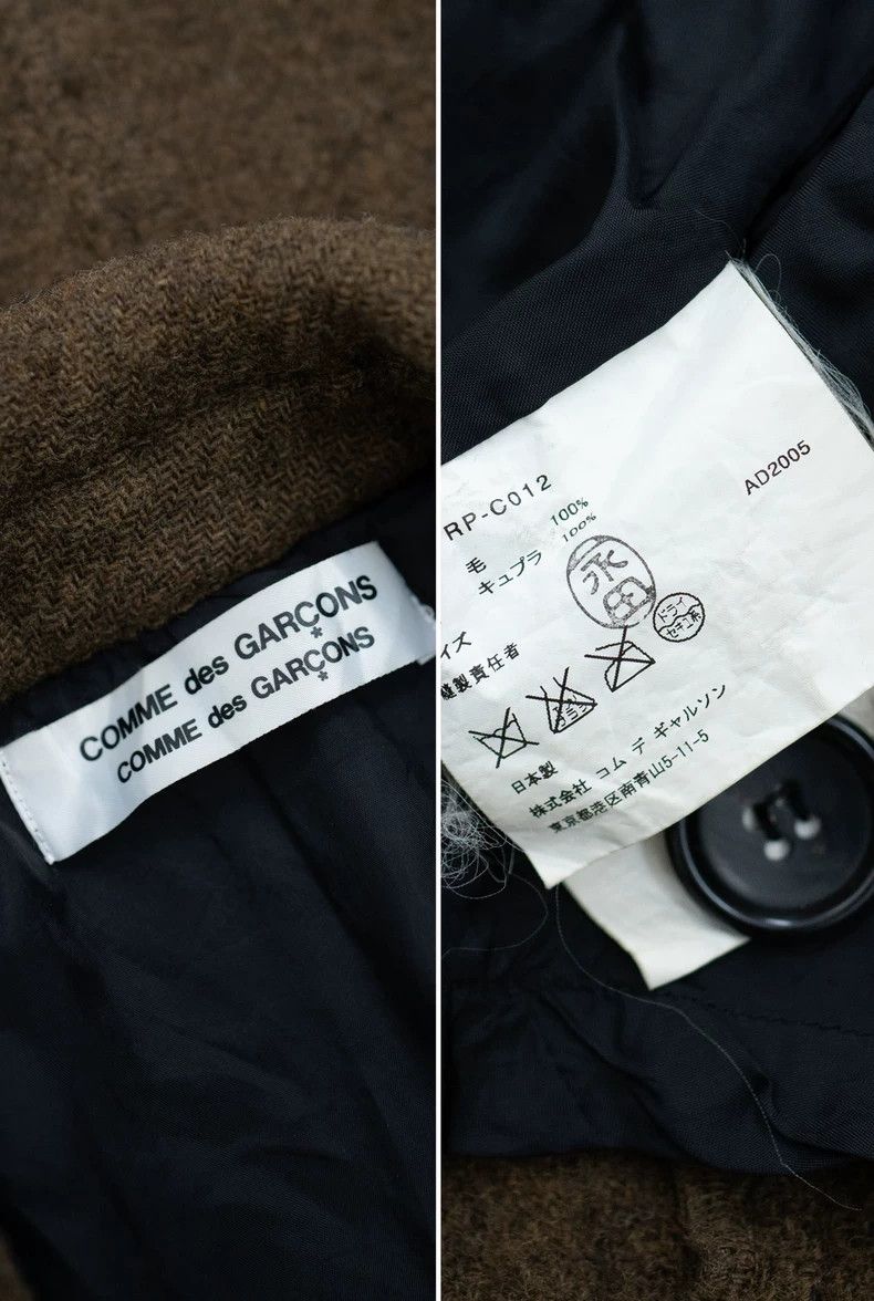 Comme des Garcons Comme des Garcons Felt wool double-breasted lapel coat Size M / US 6-8 / IT 42-44 - 9 Thumbnail