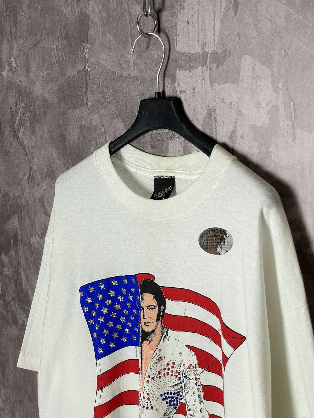 Band Tees × Vintage Vintage 1990 ELVIS PRESLEY Pop Band T Shirt Made In USA Size US L / EU 52-54 / 3 - 5 Thumbnail