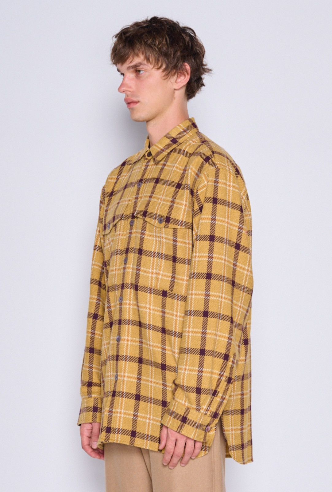 Dries Van Noten Last Size Dries Van Noten Check Cotton Blend Shirt Size US XL / EU 56 / 4 - 2 Thumbnail